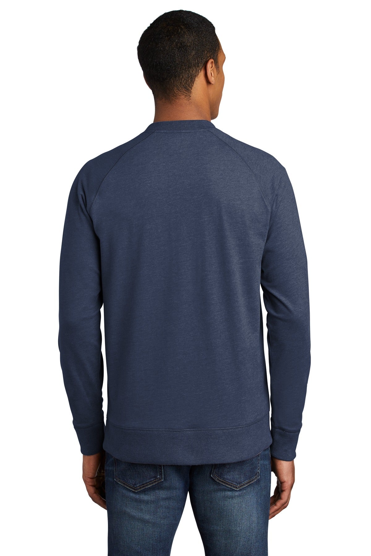 New Era Men's Sueded Cotton Blend 1/4-Zip Pullover. NEA123 Corporate Apparel Sweatshirts & Fleece