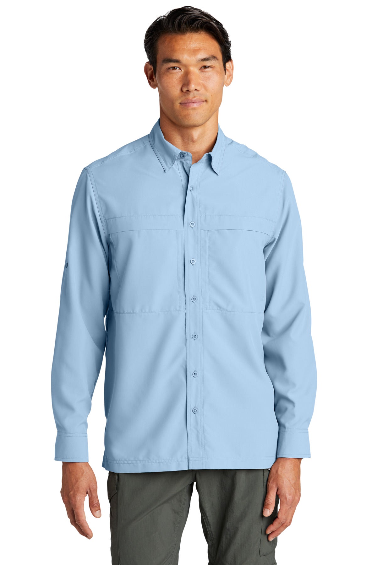Port Authority Men's Long Sleeve UV Daybreak Shirt W960 Mens Apparel Shirts & Tops