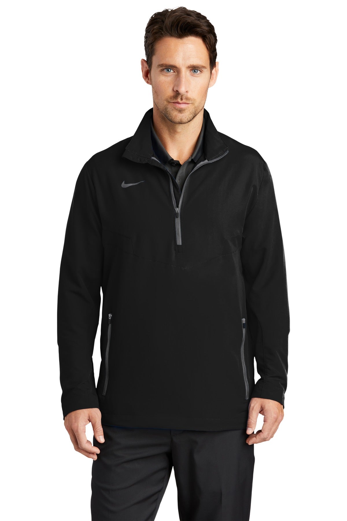 Nike Men's 1/2 Zip Wind Jacket. 578675 Corporate Apparel Jackets & Vests