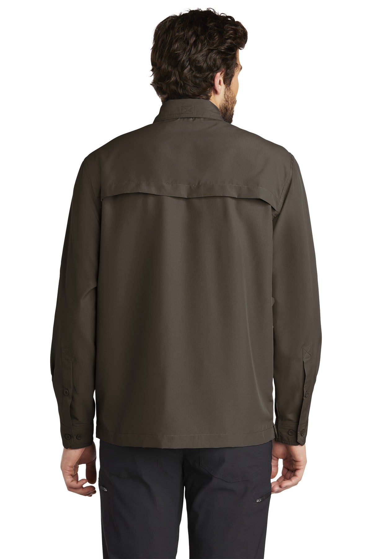 Eddie Bauer Men's Long Sleeve Performance Fishing Shirt. EB600 Corporate Apparel Shirts & Tops