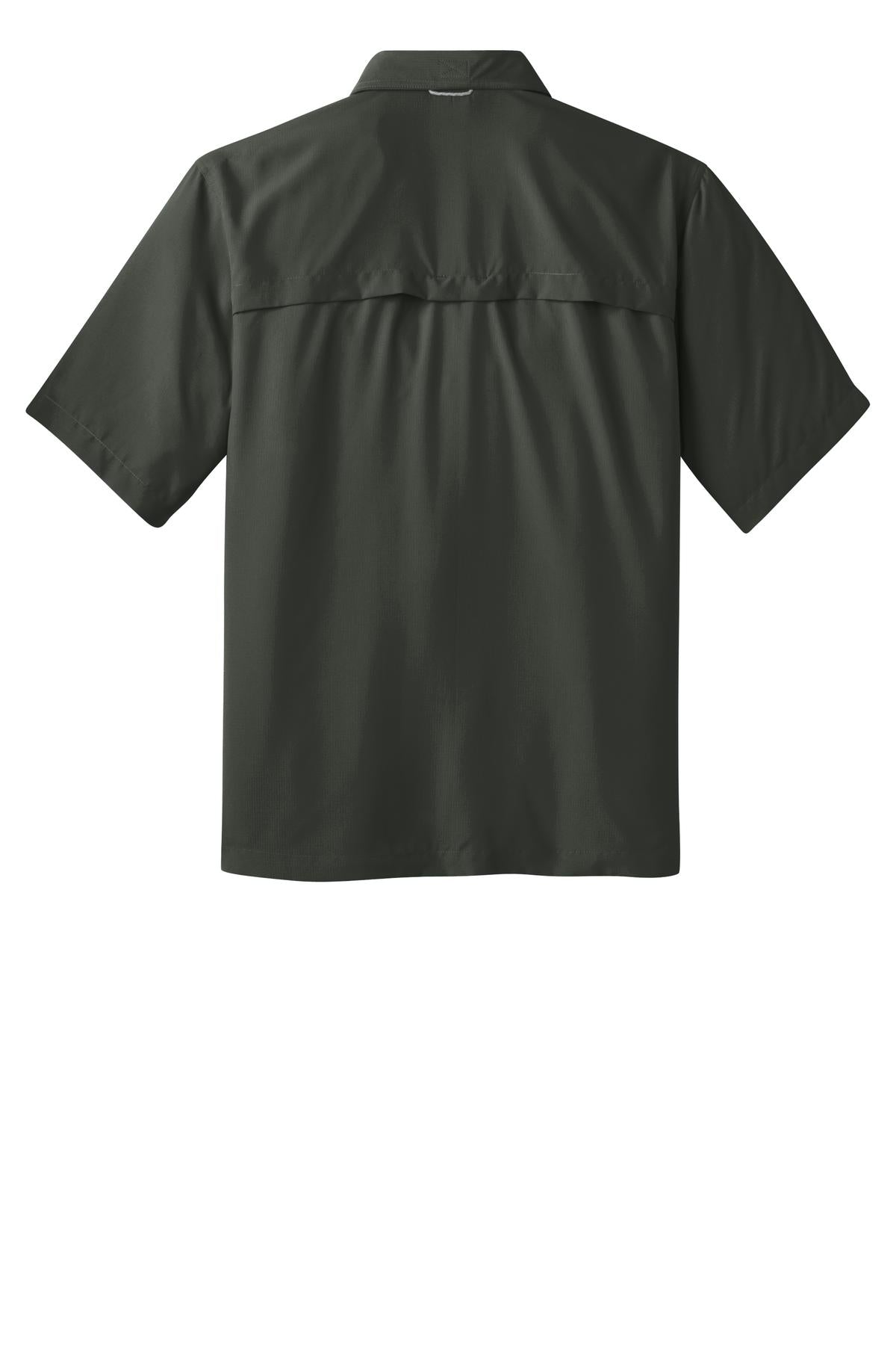 Eddie Bauer Men's Short Sleeve Performance Fishing Shirt. EB602 Corporate Apparel Shirts & Tops