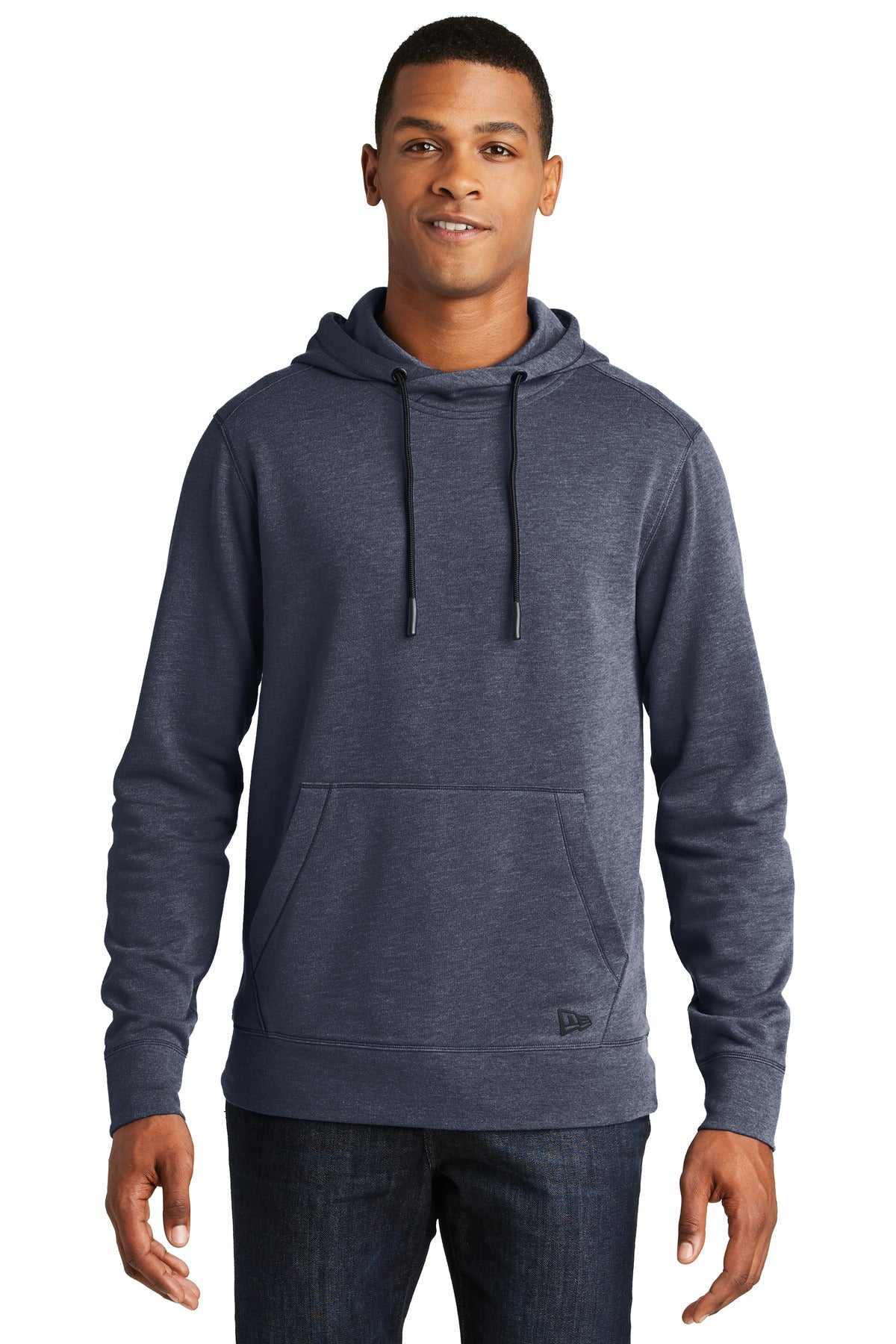 New Era Men's Tri-Blend Fleece Pullover Hoodie. NEA510 Corporate Apparel Sweatshirts & Fleece