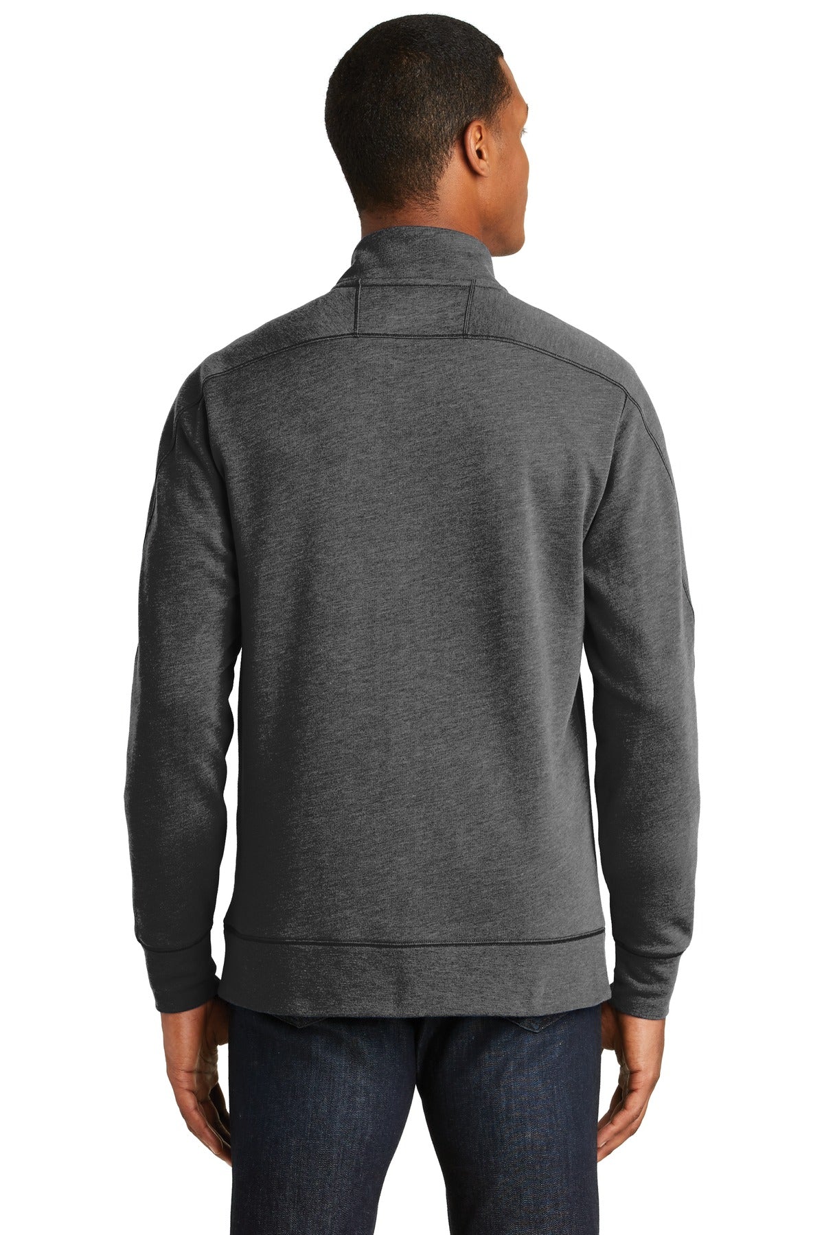 New Era Men's Tri-Blend Fleece 1/4-Zip Pullover. NEA512 Corporate Apparel Sweatshirts & Fleece