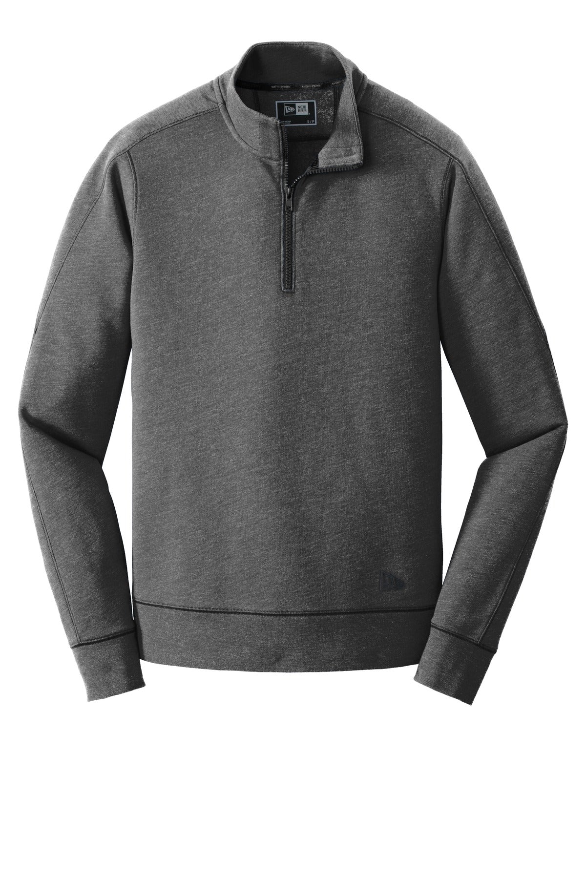 New Era Men's Tri-Blend Fleece 1/4-Zip Pullover. NEA512 Corporate Apparel Sweatshirts & Fleece
