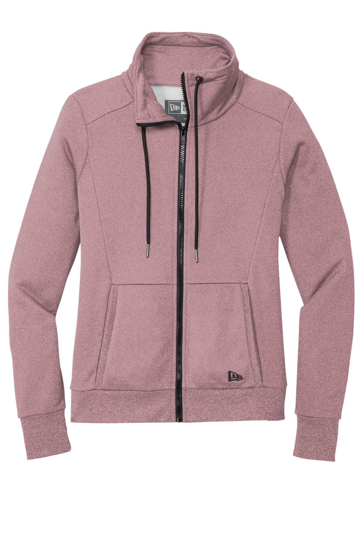 New Era Women's Performance Terry Full-Zip Cowl. LNEA530 Corporate Apparel Sweatshirts & Fleece