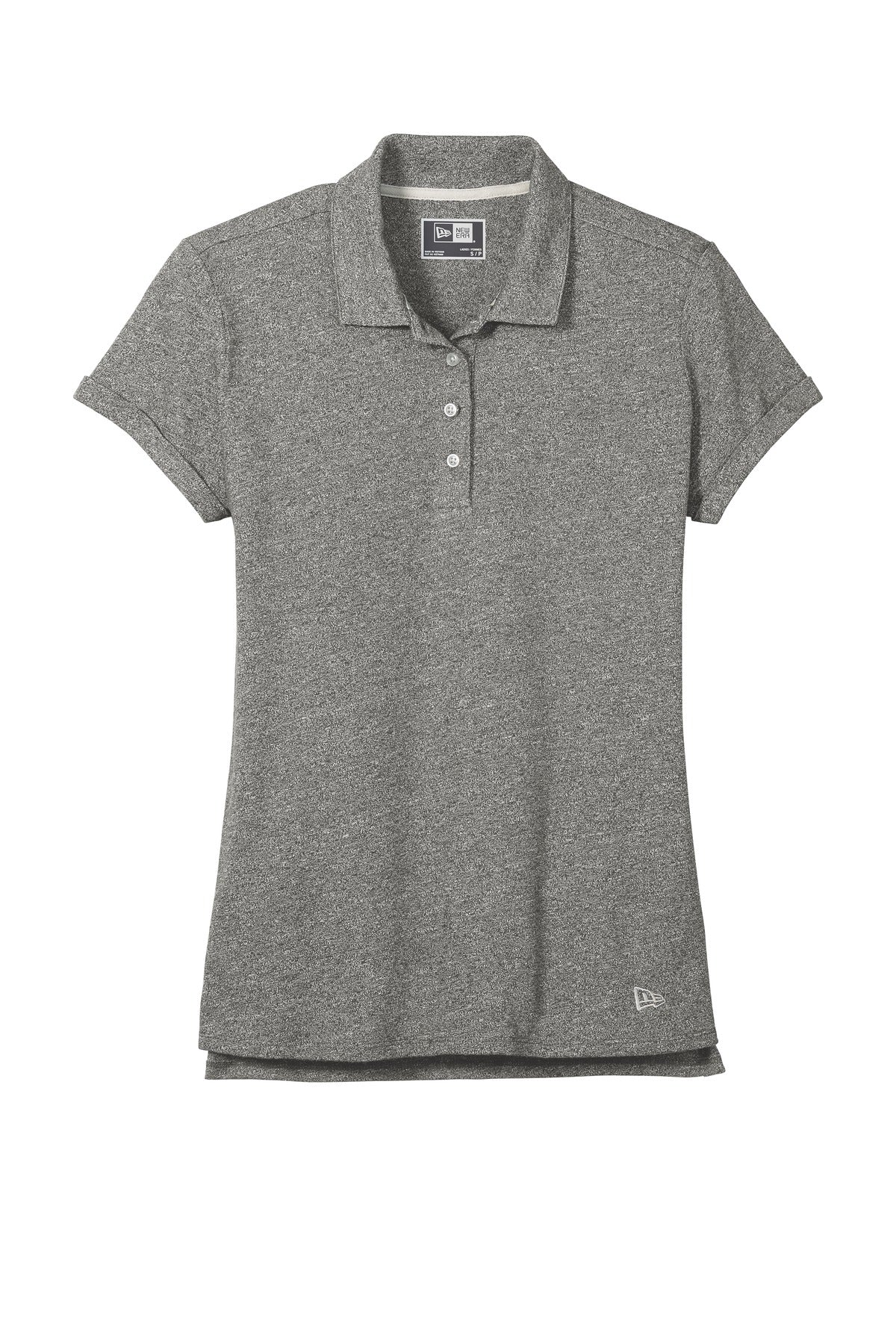 New Era Women's Slub Twist Polo. LNEA301 Corporate Apparel Shirts & Tops