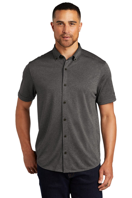 OGIO Men's Gravitate Full-Button Polo. OG141 Corporate Apparel Shirts & Tops