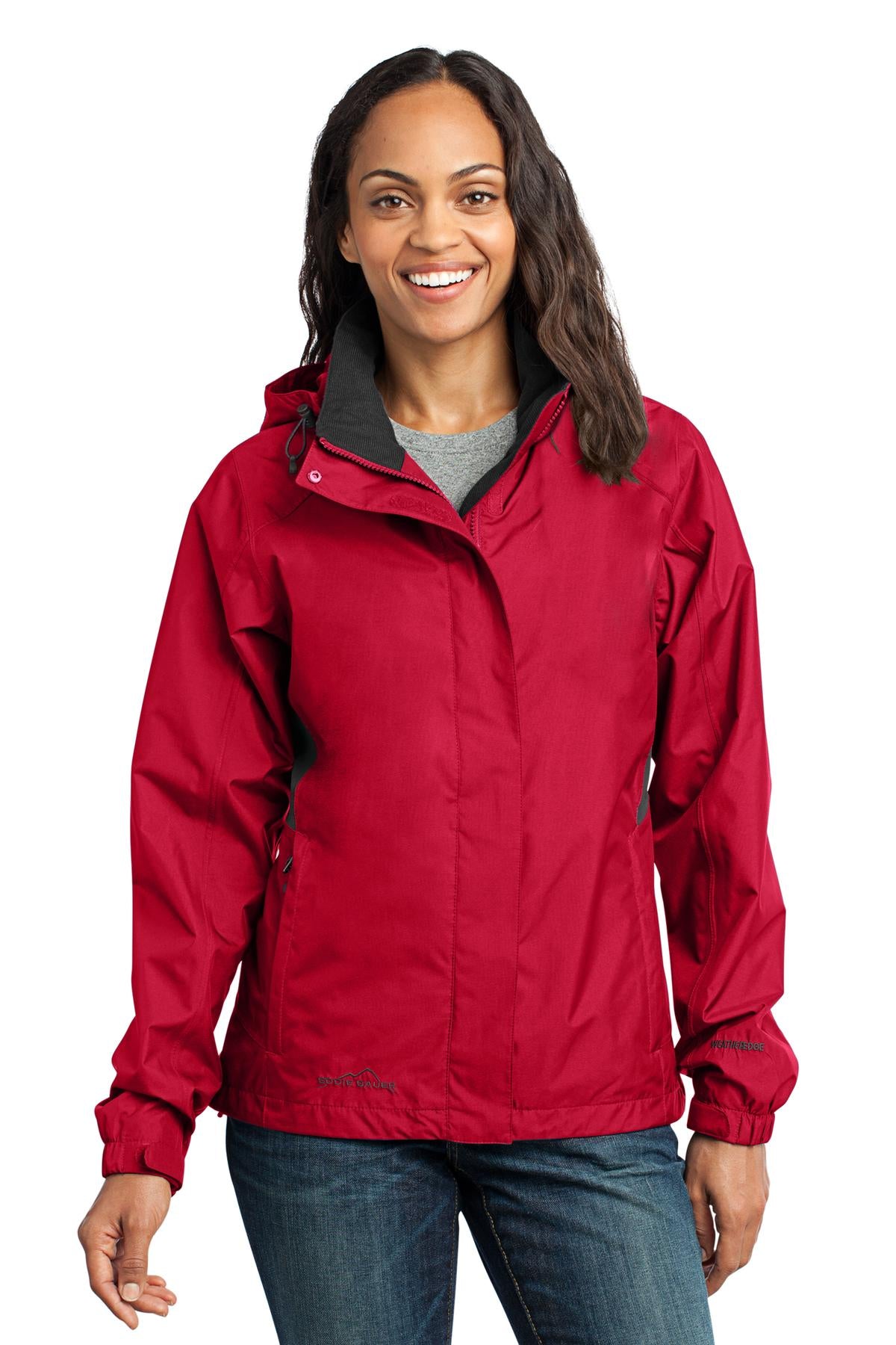 Eddie Bauer Women's Rain Jacket. EB551 Corporate Apparel Jackets & Vests