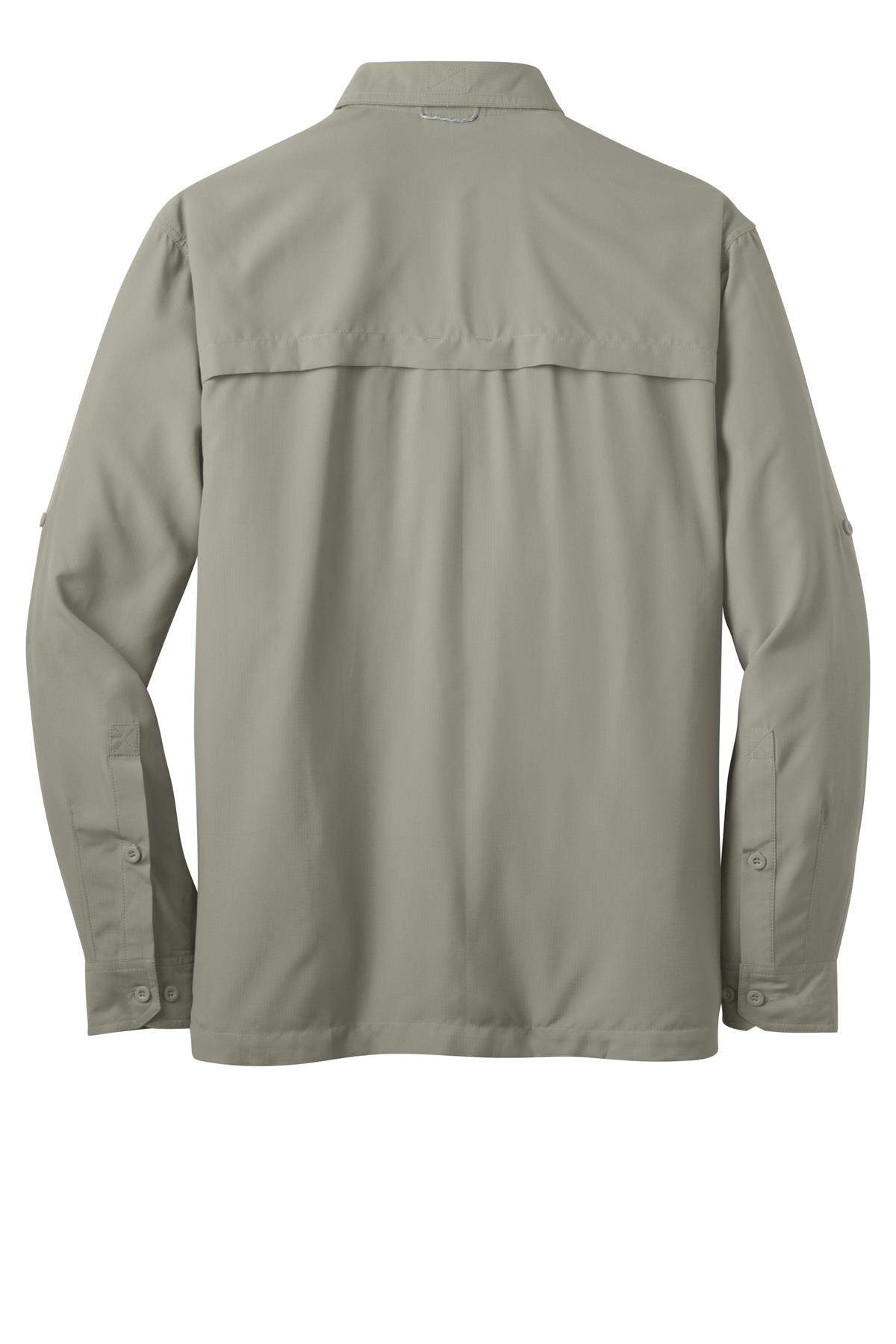 Eddie Bauer Men's Long Sleeve Performance Fishing Shirt. EB600 Corporate Apparel Shirts & Tops