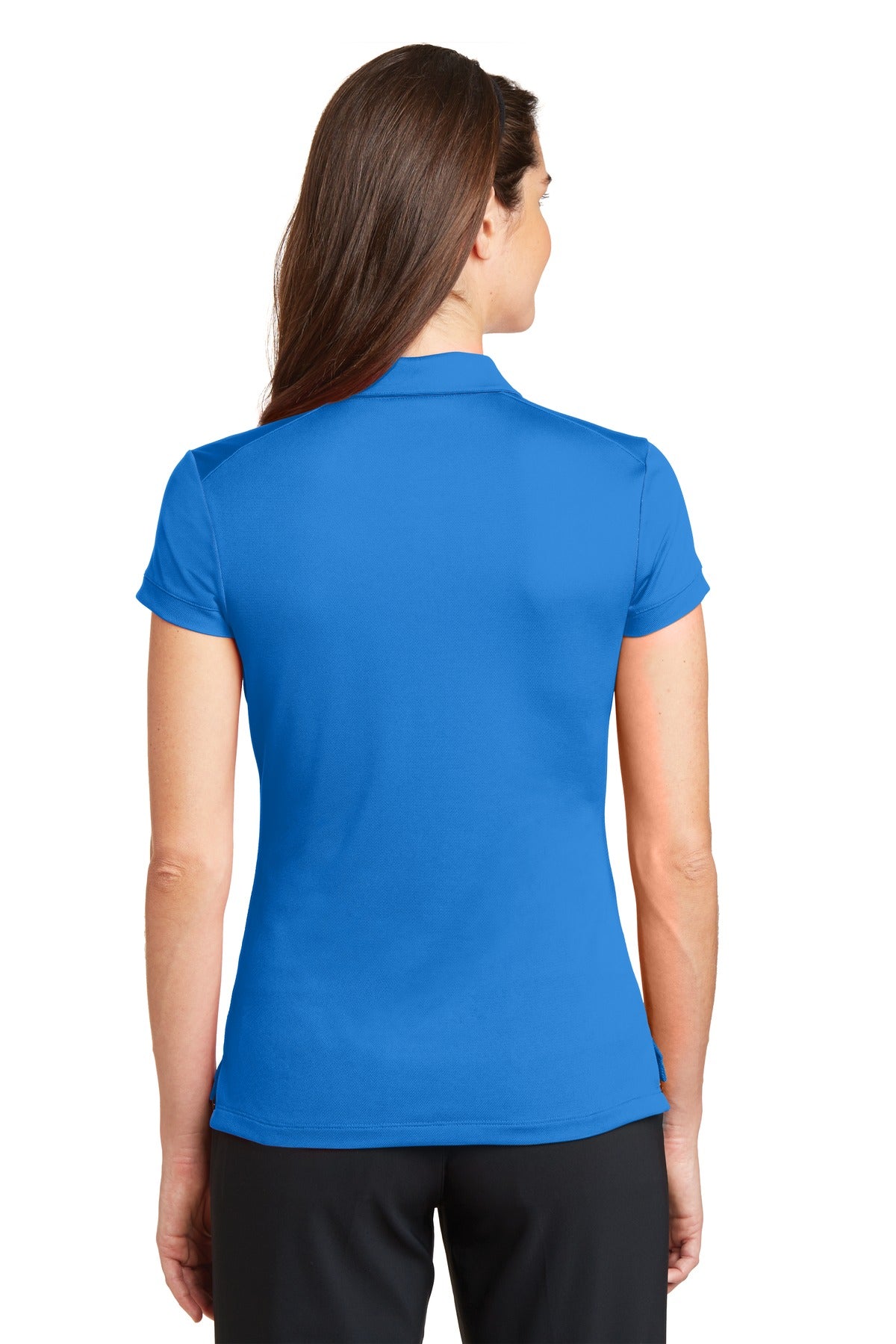 Nike Women's Dri-FIT Solid Icon Pique Modern Fit Polo. 746100 Corporate Apparel Shirts & Tops