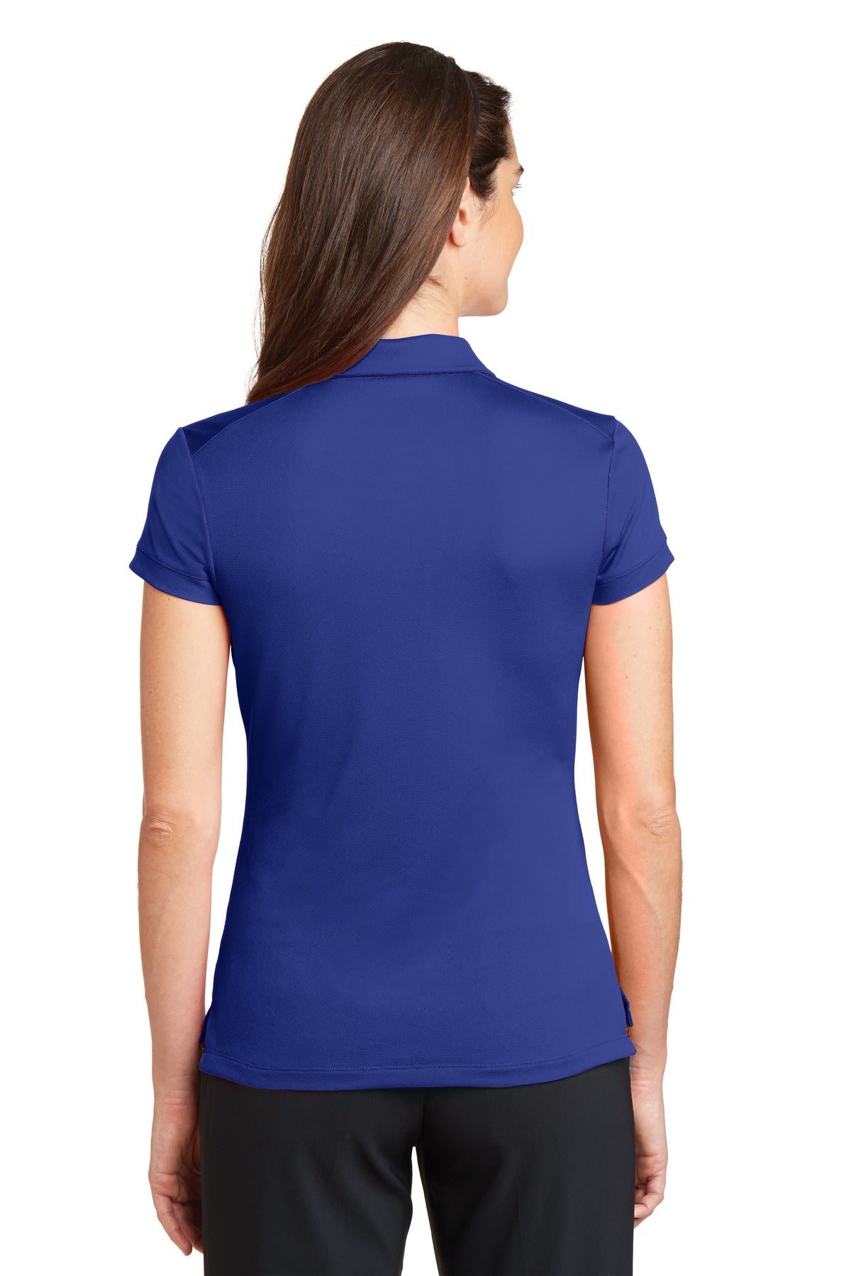 Nike Women's Dri-FIT Solid Icon Pique Modern Fit Polo. 746100 Corporate Apparel Shirts & Tops