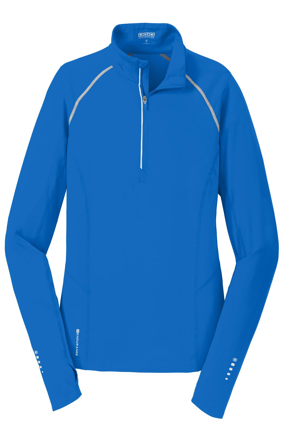 OGIO ENDURANCE Women's Nexus 1/4-Zip Pullover. LOE335 Corporate Apparel Sweatshirts & Fleece