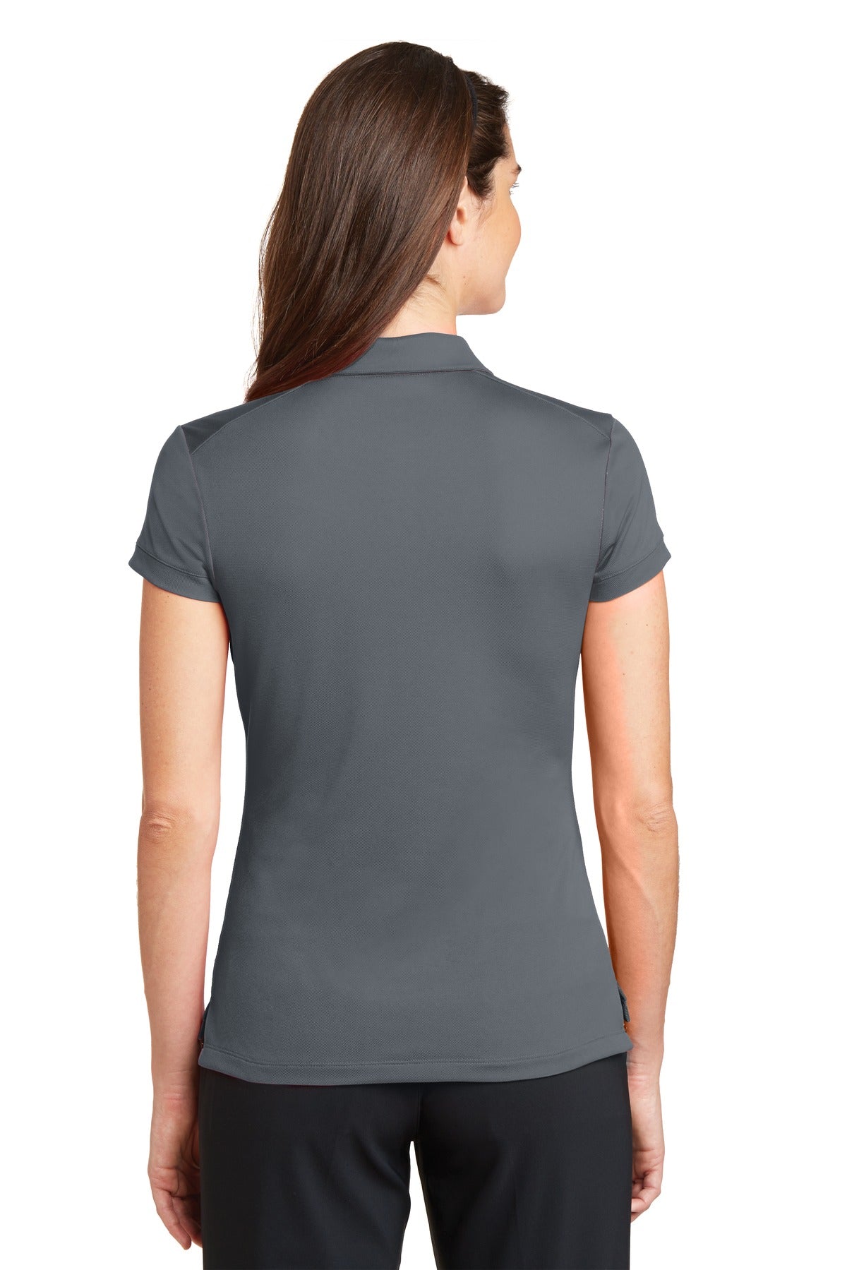 Nike Women's Dri-FIT Solid Icon Pique Modern Fit Polo. 746100 Corporate Apparel Shirts & Tops