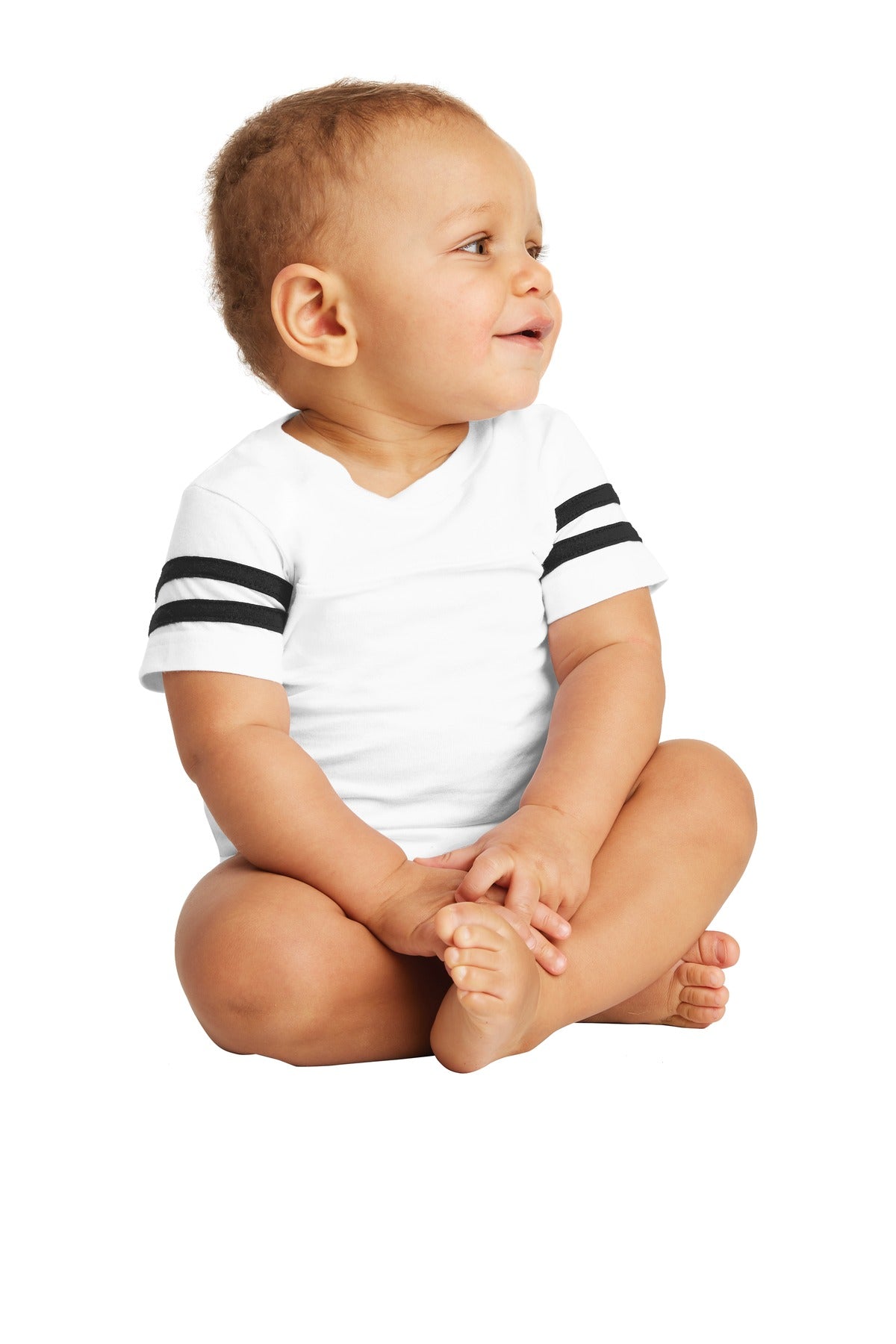 Rabbit Skins Infant Football Fine Jersey Bodysuit Youth Apparel Infant & Toddler