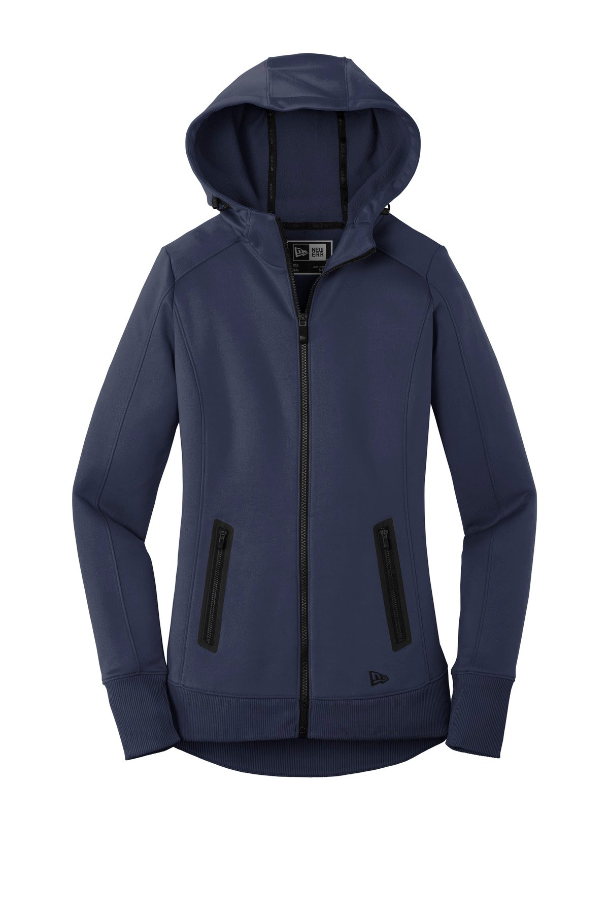 New Era Women's Venue Fleece Full-Zip Hoodie. LNEA522 Corporate Apparel Sweatshirts & Fleece