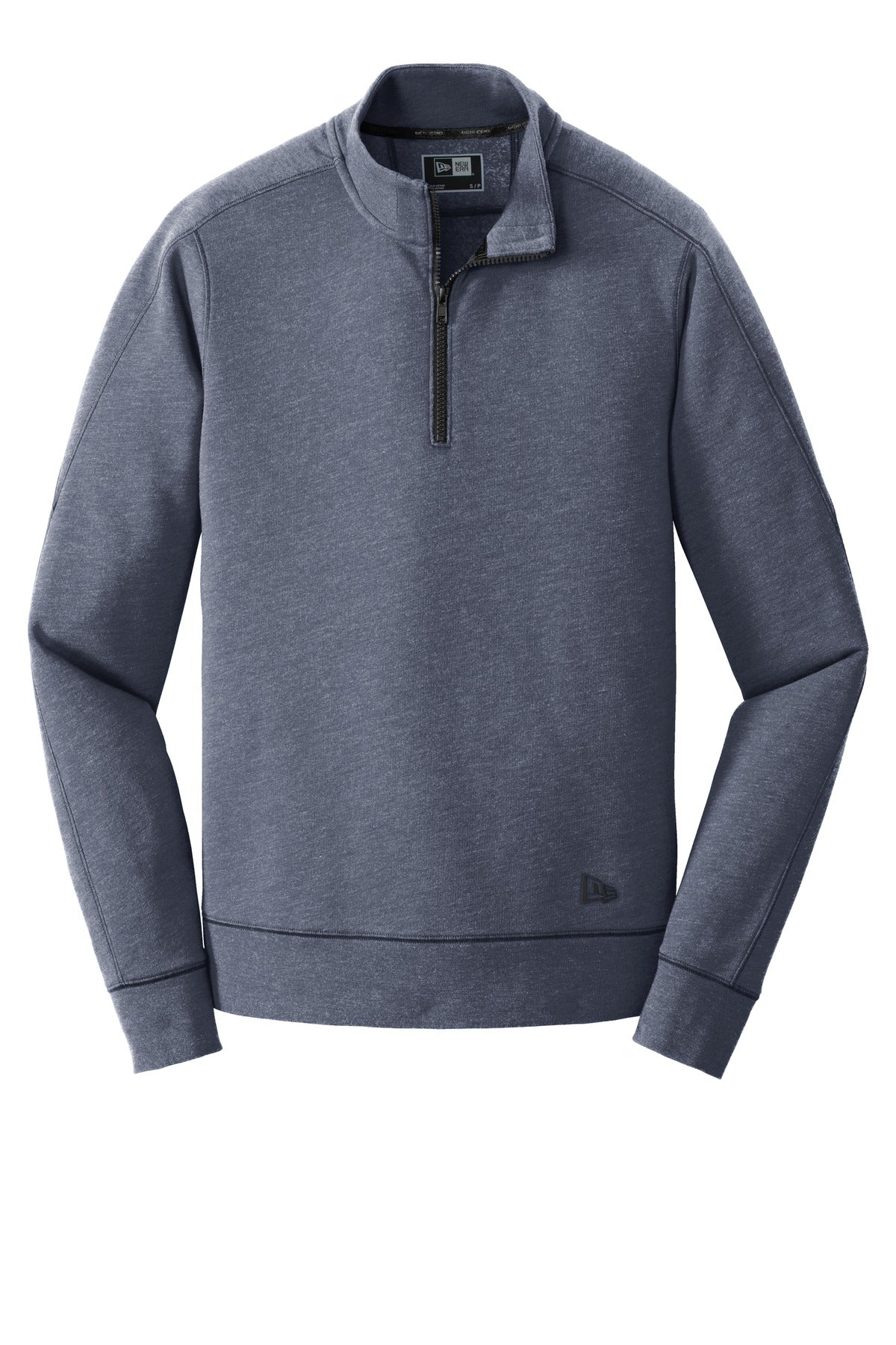New Era Men's Tri-Blend Fleece 1/4-Zip Pullover. NEA512 Corporate Apparel Sweatshirts & Fleece