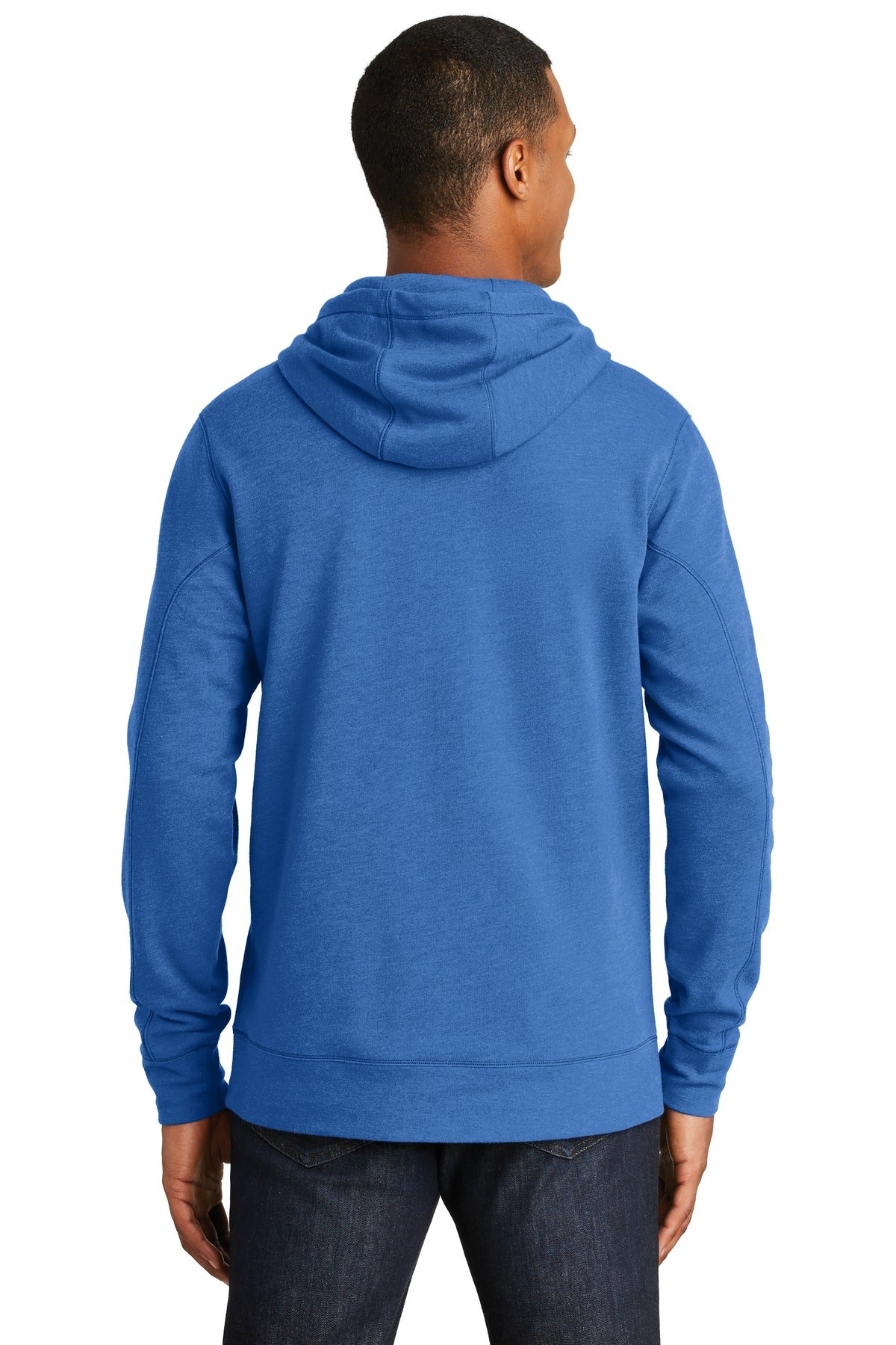 New Era Men's Tri-Blend Fleece Pullover Hoodie. NEA510 Corporate Apparel Sweatshirts & Fleece