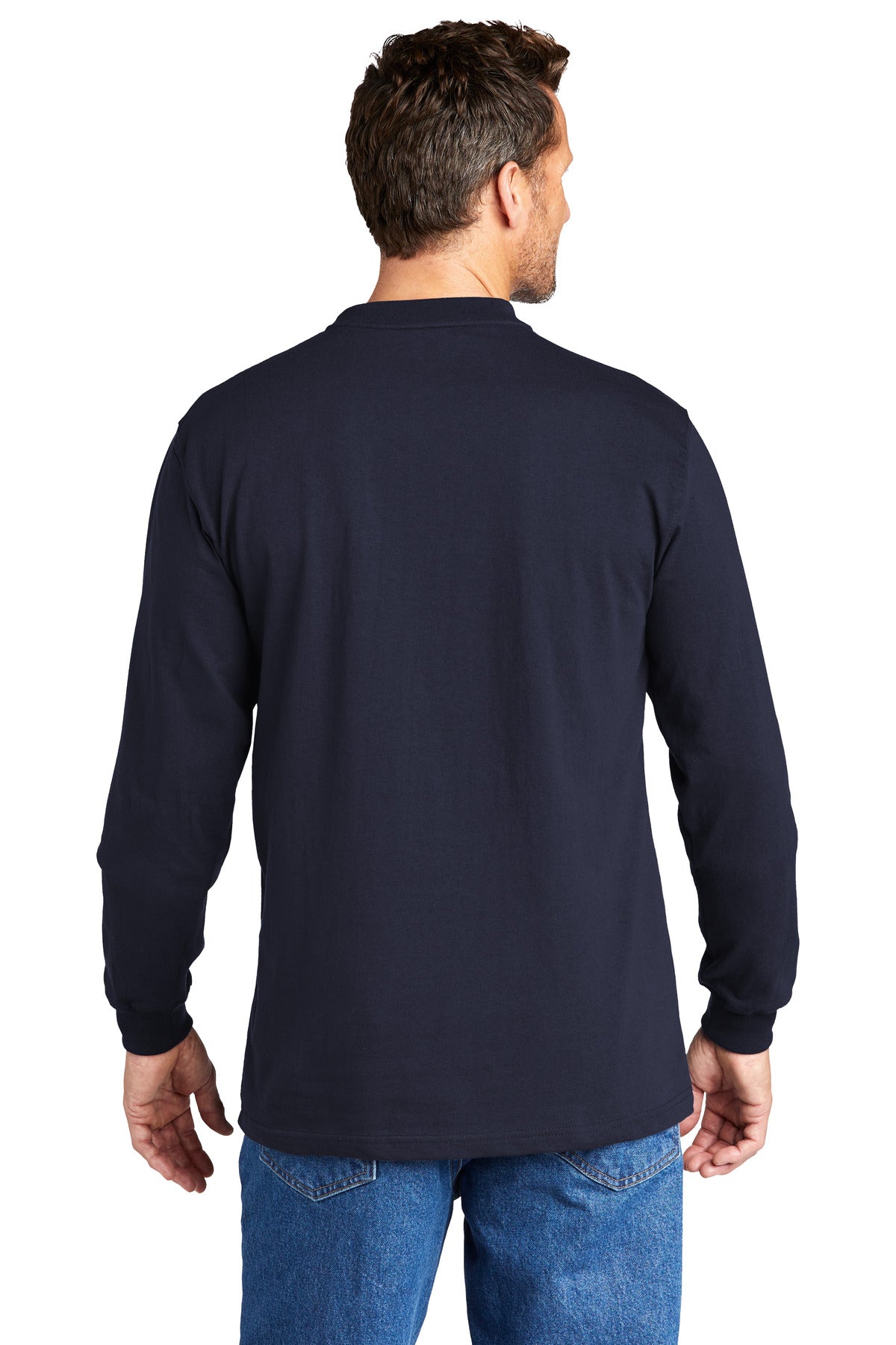 Carhartt Men's Long Sleeve Henley T-Shirt CTK128 Corporate Apparel Shirts & Tops