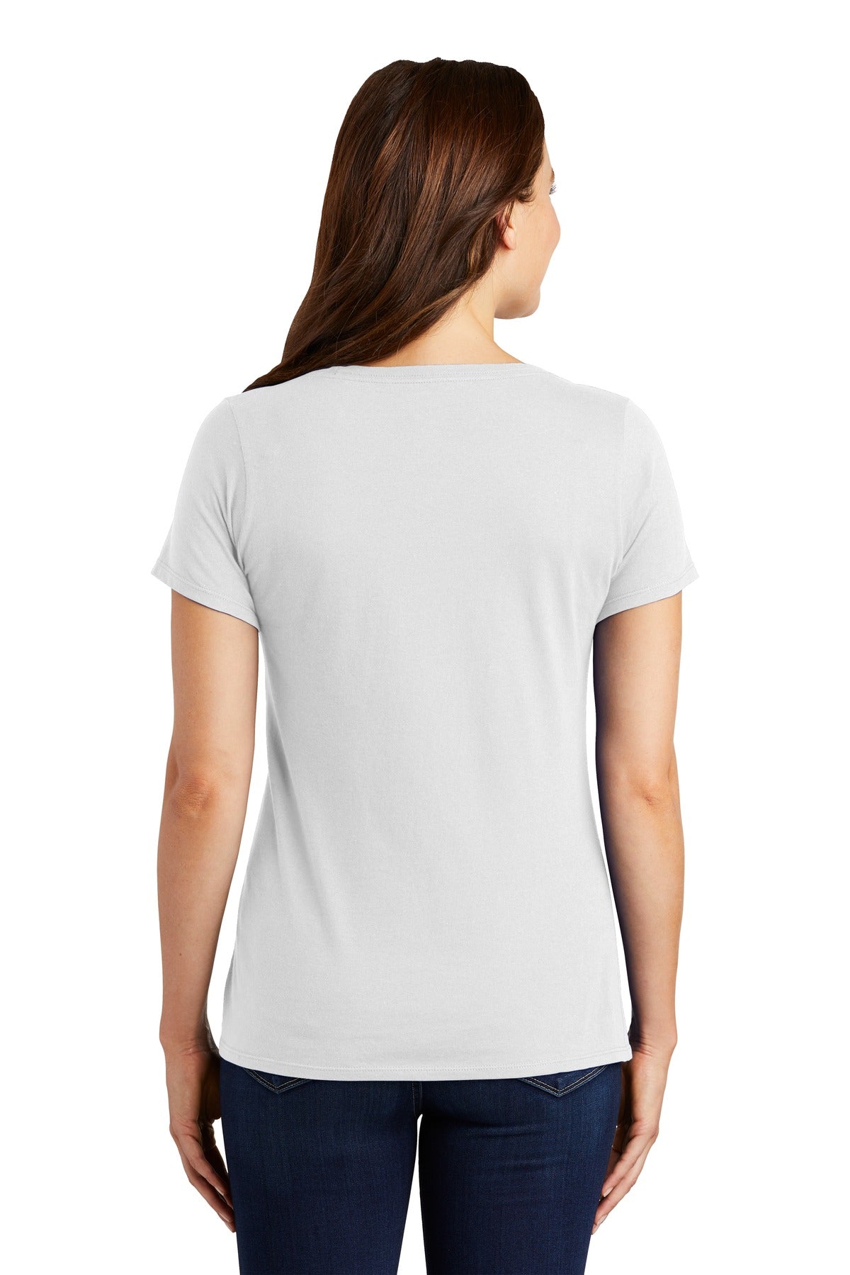 Nike Women's Dri-FIT Cotton/Poly Scoop Neck Tee Shirt. NKBQ5234 Corporate Apparel Shirts & Tops