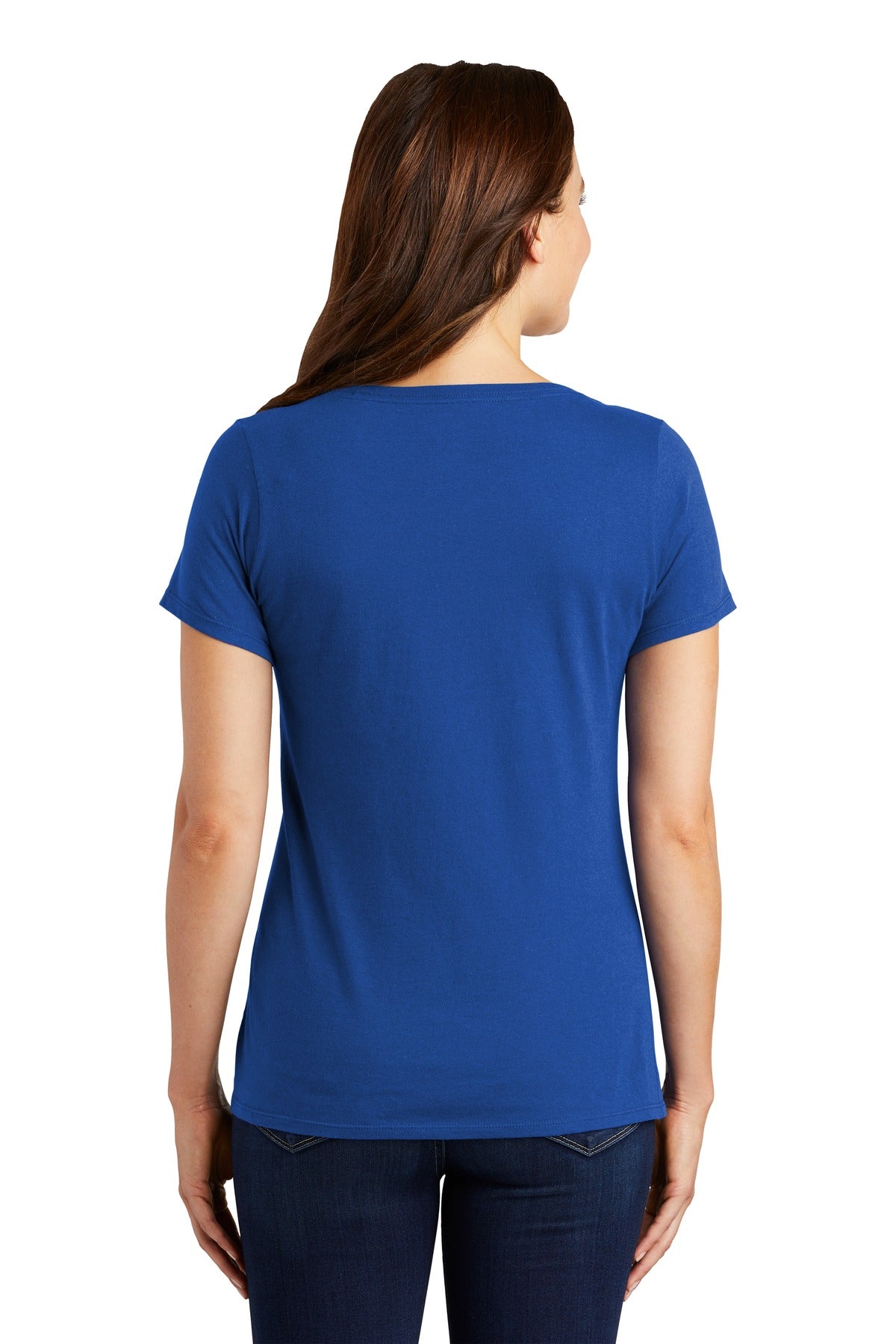 Nike Women's Dri-FIT Cotton/Poly Scoop Neck Tee Shirt. NKBQ5234 Corporate Apparel Shirts & Tops