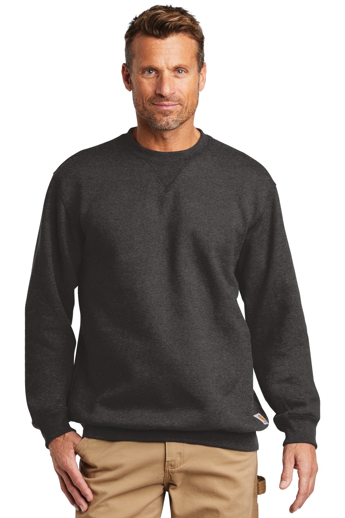 Carhartt Men's Midweight Crewneck Sweatshirt CTK124 Corporate Apparel Sweatshirts & Fleece