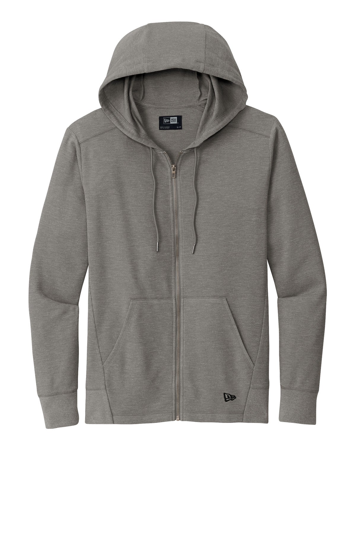 New Era Men's Thermal Full-Zip Hoodie. NEA141 Corporate Apparel Sweatshirts & Fleece