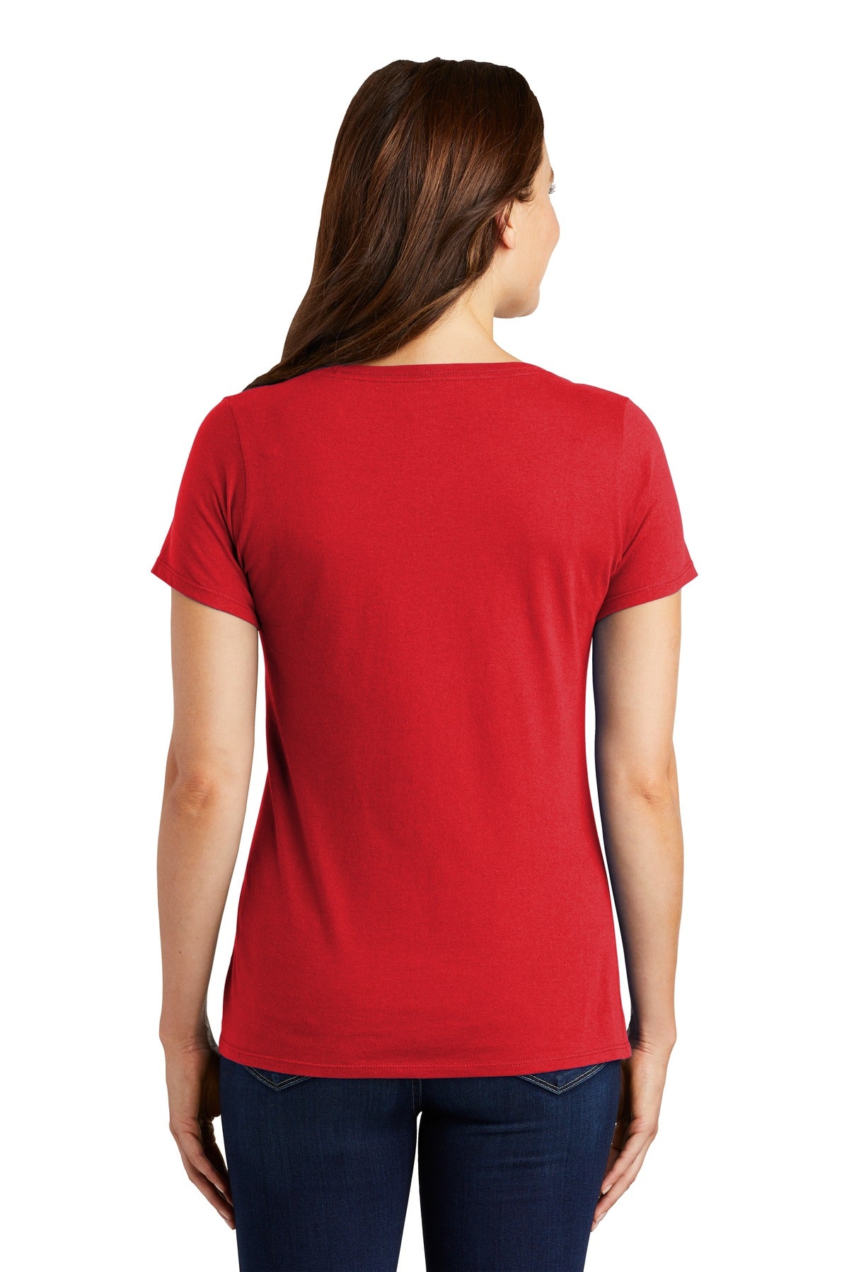 Nike Women's Dri-FIT Cotton/Poly Scoop Neck Tee Shirt. NKBQ5234 Corporate Apparel Shirts & Tops