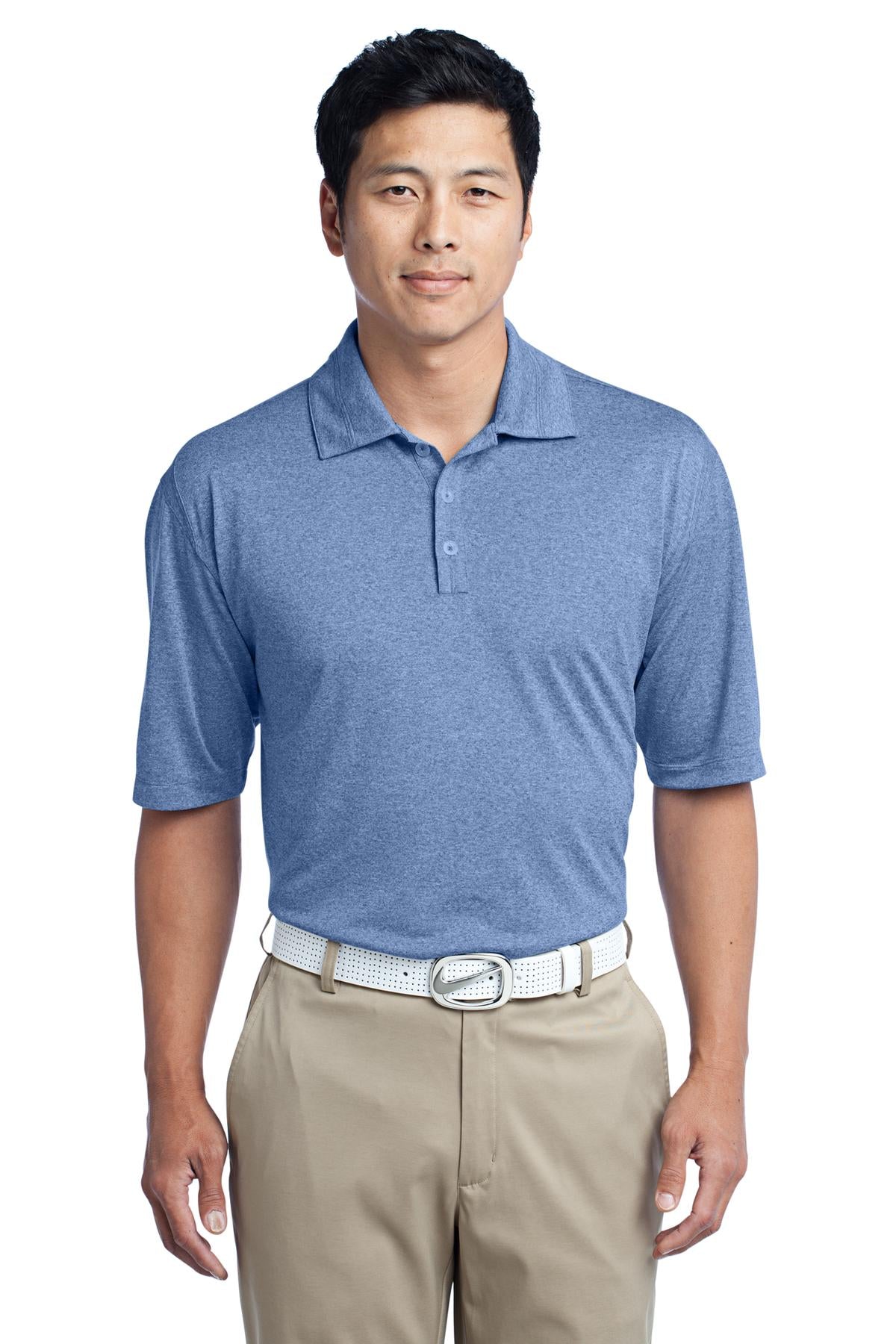 Nike Men's Dri-FIT Heather Polo. 474231 Corporate Apparel Shirts & Tops