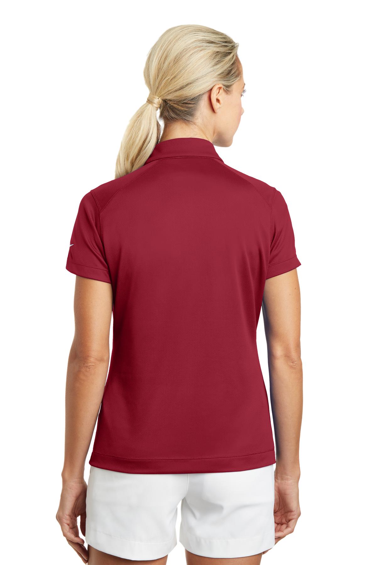 Nike Women's Dri-FIT Pebble Texture Polo. 354064 Corporate Apparel Shirts & Tops