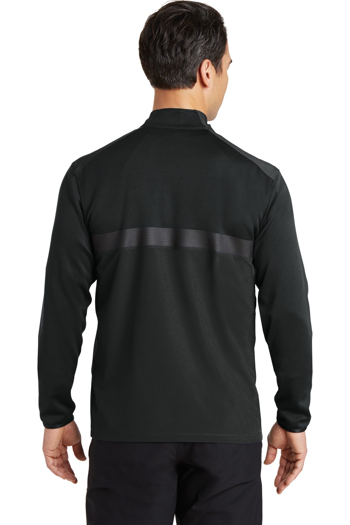 Nike Men's Dri-FIT Fabric Mix 1/2-Zip Cover-Up. 746102 Corporate Apparel Sweatshirts & Fleece