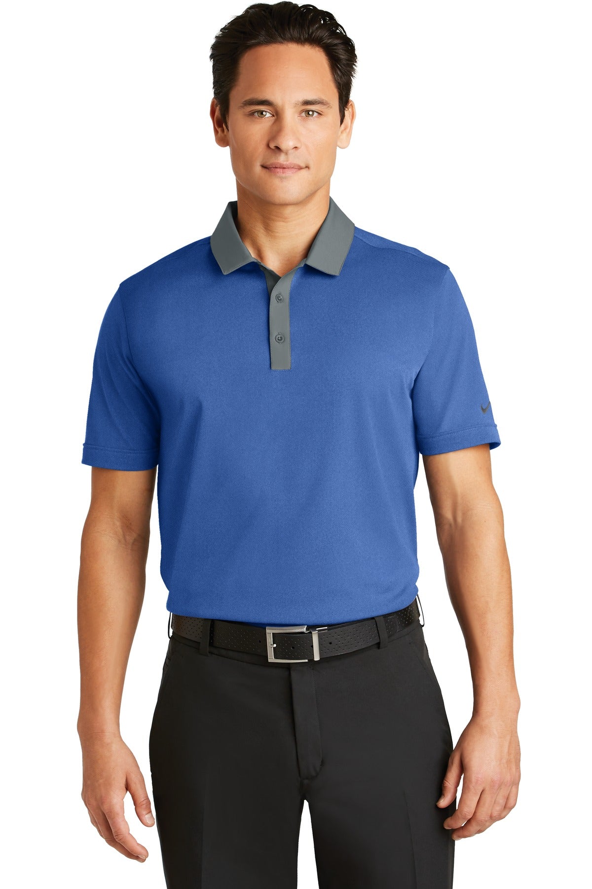 Nike Men's Dri-FIT Heather Pique Modern Fit Polo. 779798 Corporate Apparel Shirts & Tops