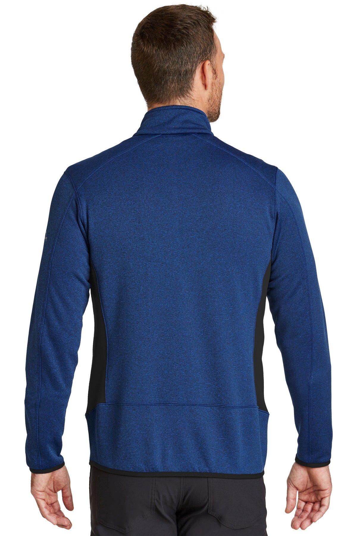 Eddie Bauer Men's Full-Zip Heather Stretch Fleece Jacket. EB238 Corporate Apparel Jackets & Vests