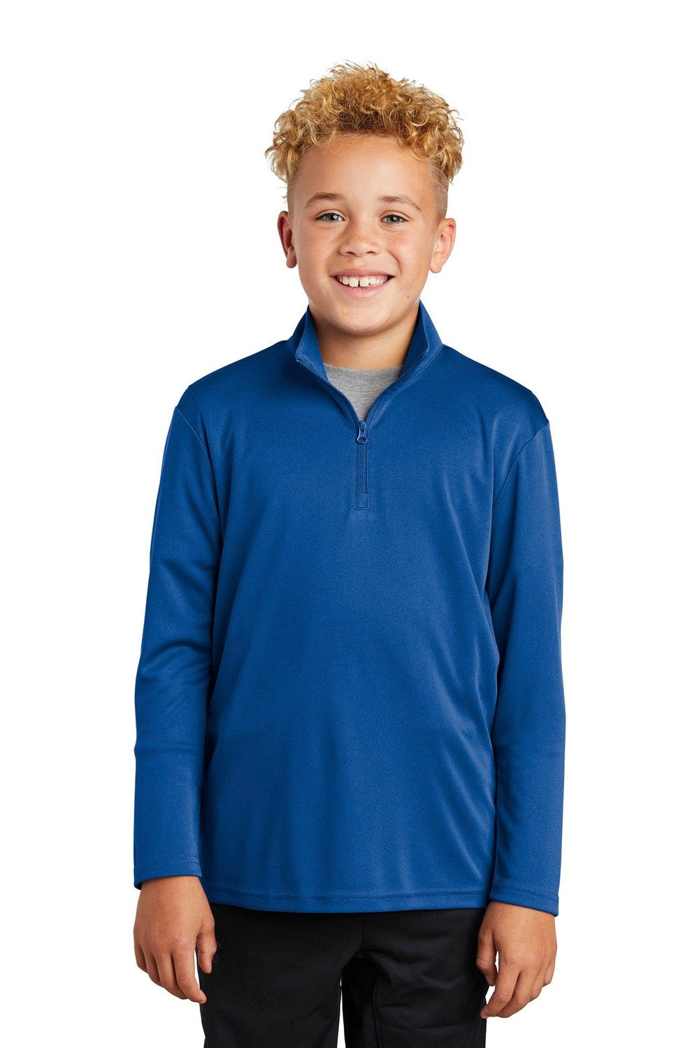 Sport-Tek Youth PosiCharge Competitor 1/4-Zip Pullover Youth Apparel Hoodies & Sweatshirts