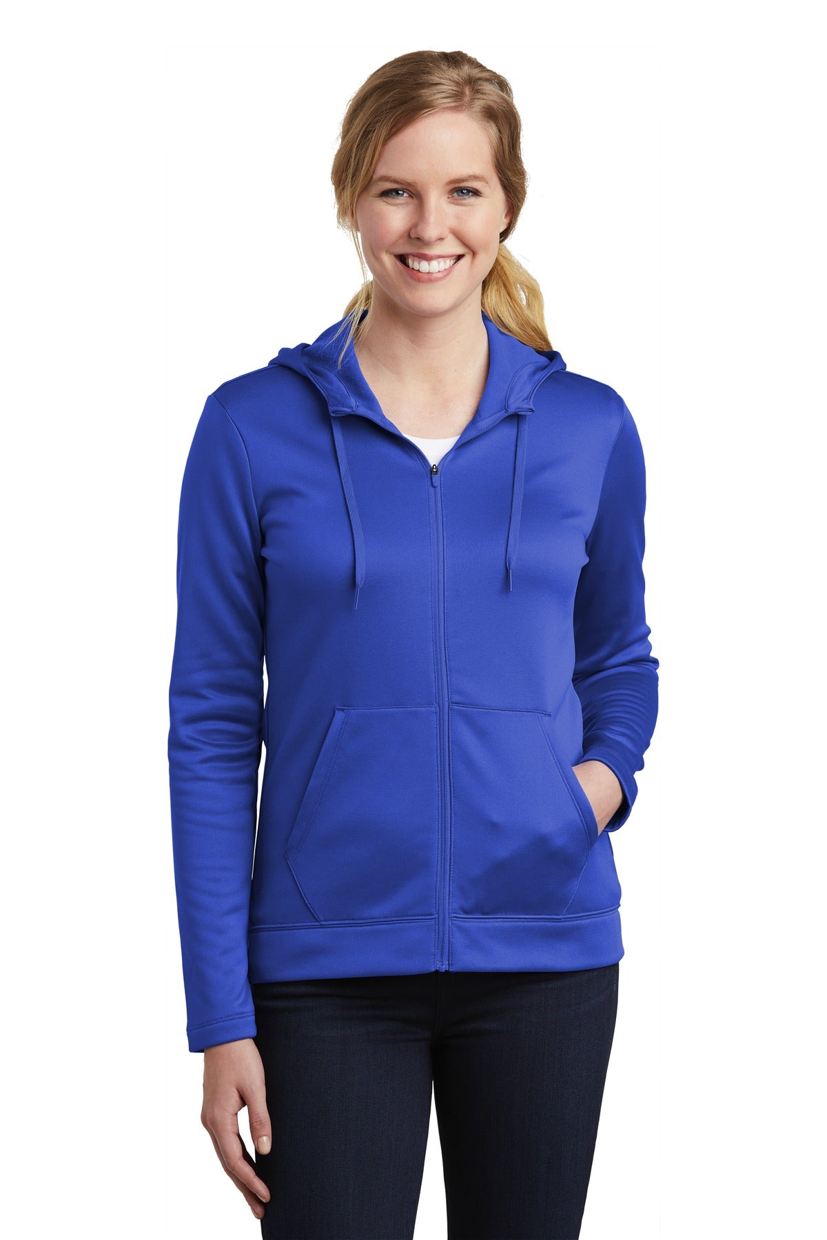 Nike Women's Therma-FIT Full-Zip Fleece Hoodie. NKAH6264 Corporate Apparel Shirts & Tops