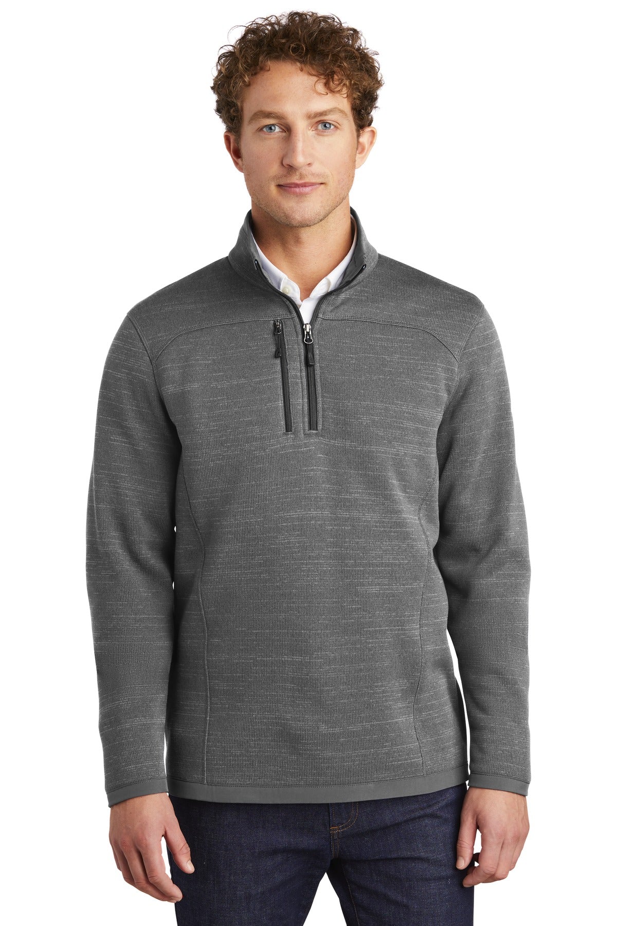 Eddie Bauer Men's Sweater Fleece 1/4-Zip. EB254 Corporate Apparel Sweatshirts & Fleece