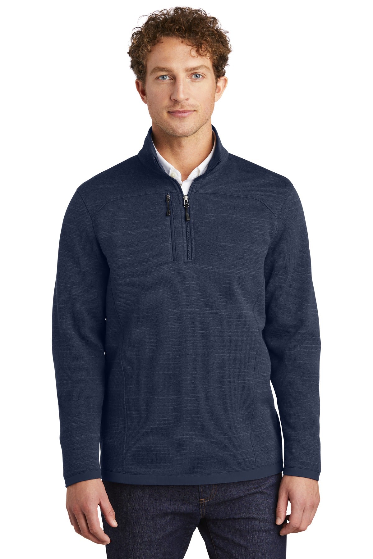 Eddie Bauer Men's Sweater Fleece 1/4-Zip. EB254 Corporate Apparel Sweatshirts & Fleece