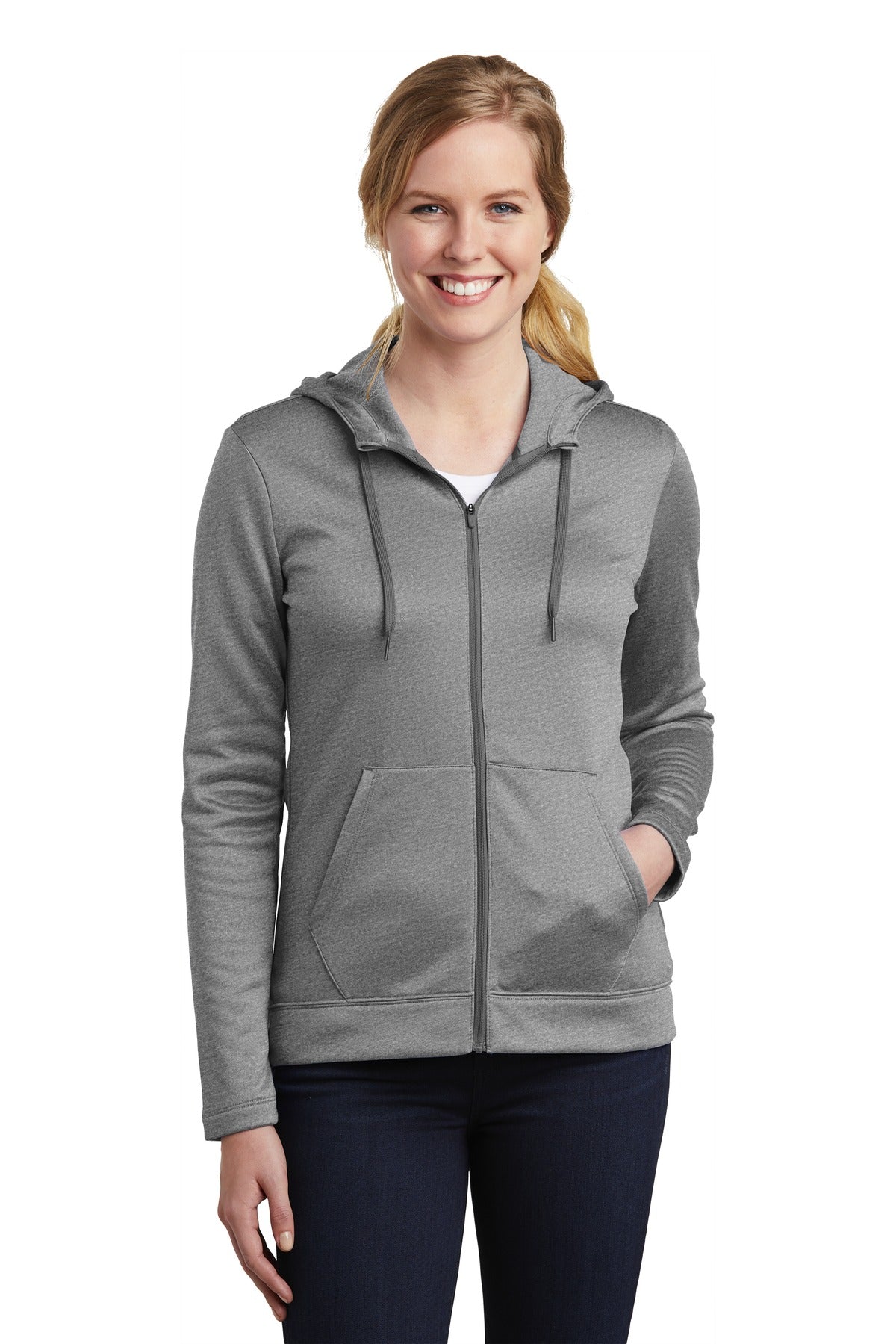 Nike Women's Therma-FIT Full-Zip Fleece Hoodie. NKAH6264 Corporate Apparel Shirts & Tops