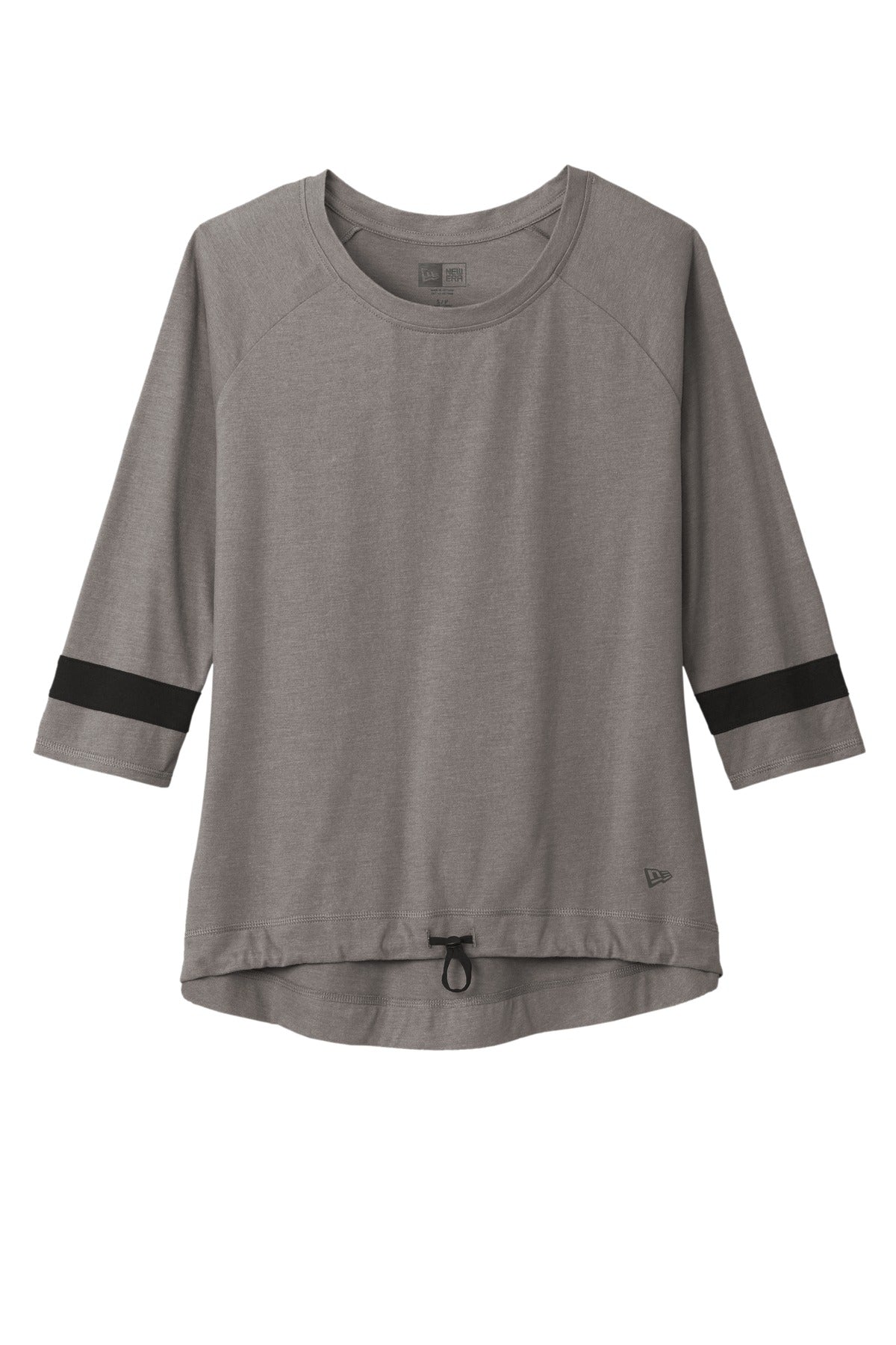 New Era Women's Tri-Blend 3/4-Sleeve Tee. LNEA136 Corporate Apparel Shirts & Tops