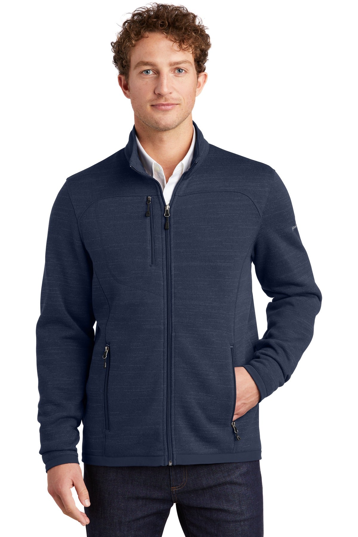 Eddie Bauer Men's Sweater Fleece Full-Zip. EB250 Corporate Apparel Sweatshirts & Fleece