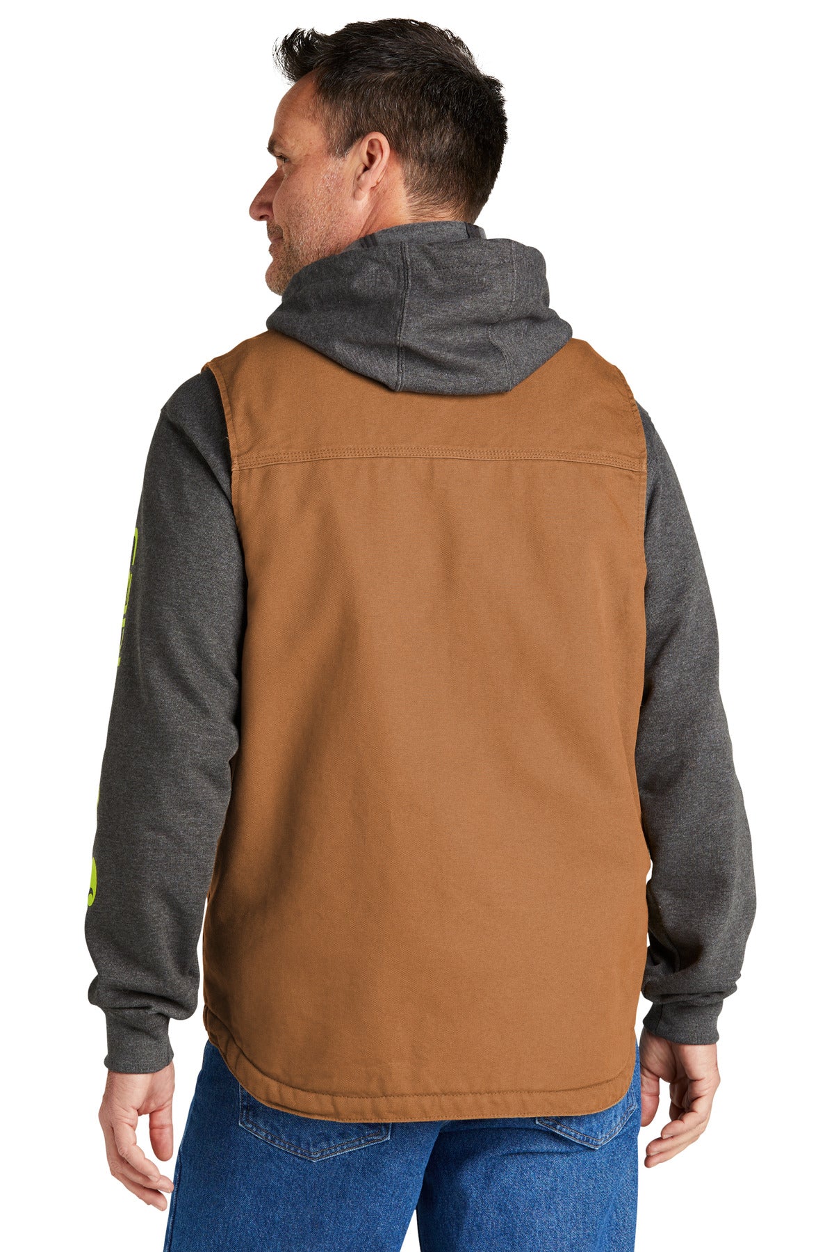 Carhartt Men's Sherpa-Lined Mock Neck Vest CT104277 Corporate Apparel Jackets & Vests