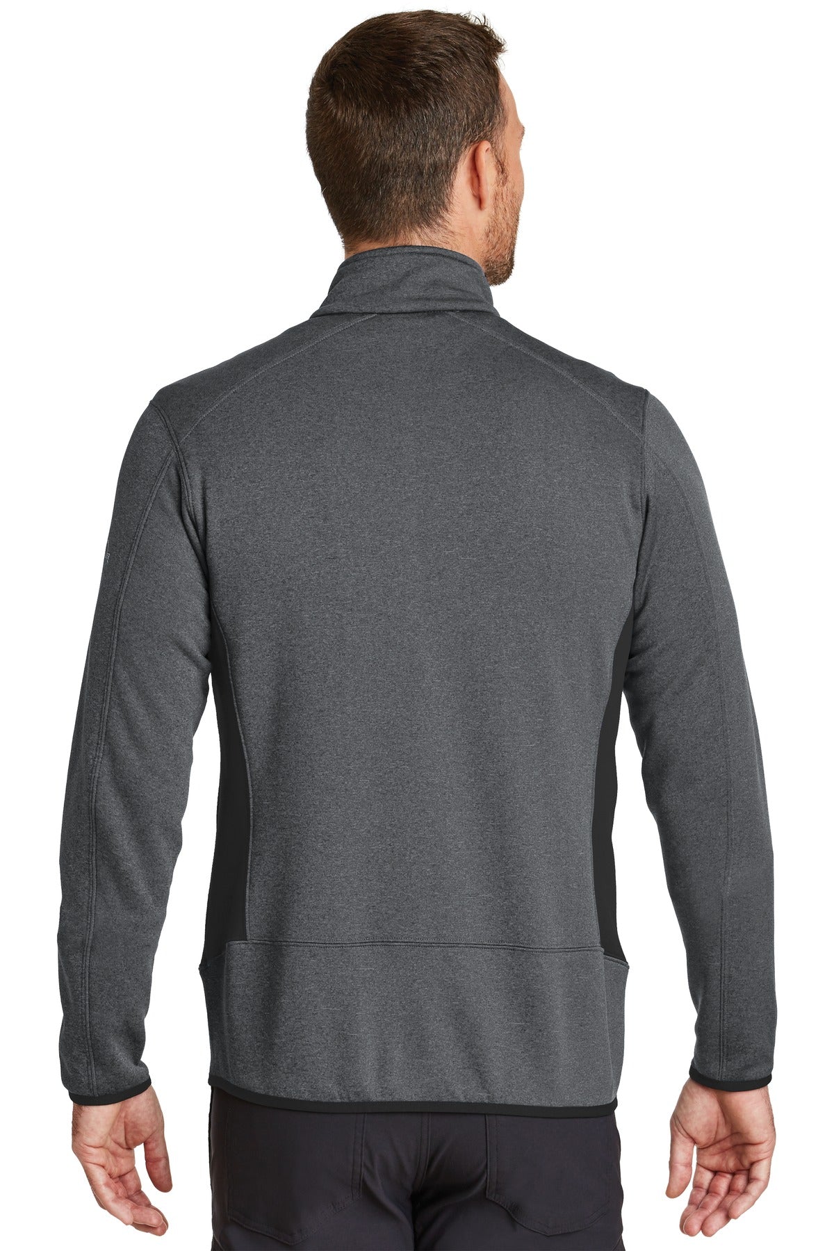 Eddie Bauer Men's Full-Zip Heather Stretch Fleece Jacket. EB238 Corporate Apparel Jackets & Vests