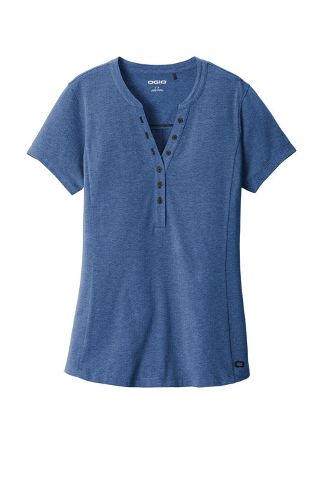 OGIO Women's Tread Henley. LOG136 Corporate Apparel Shirts & Tops