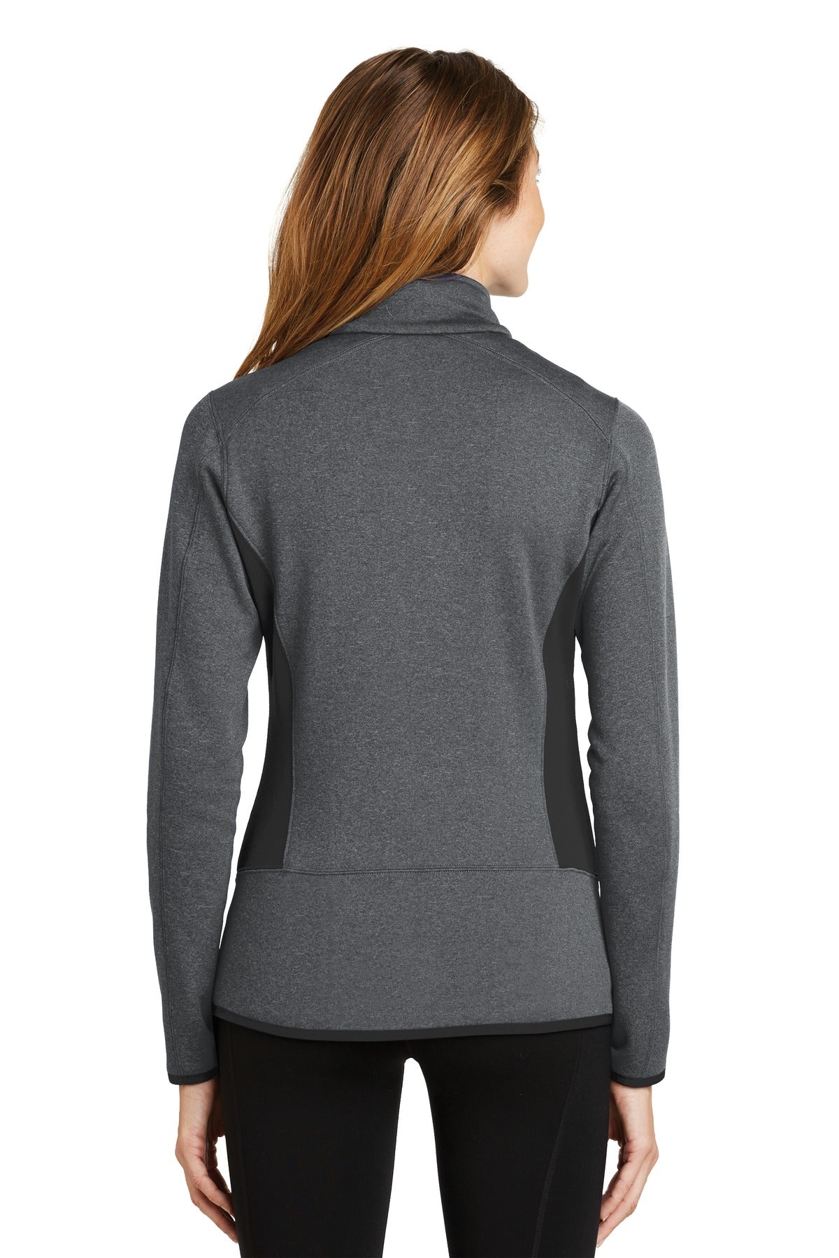 Eddie Bauer Women's Full-Zip Heather Stretch Fleece Jacket. EB239 Corporate Apparel Jackets & Vests