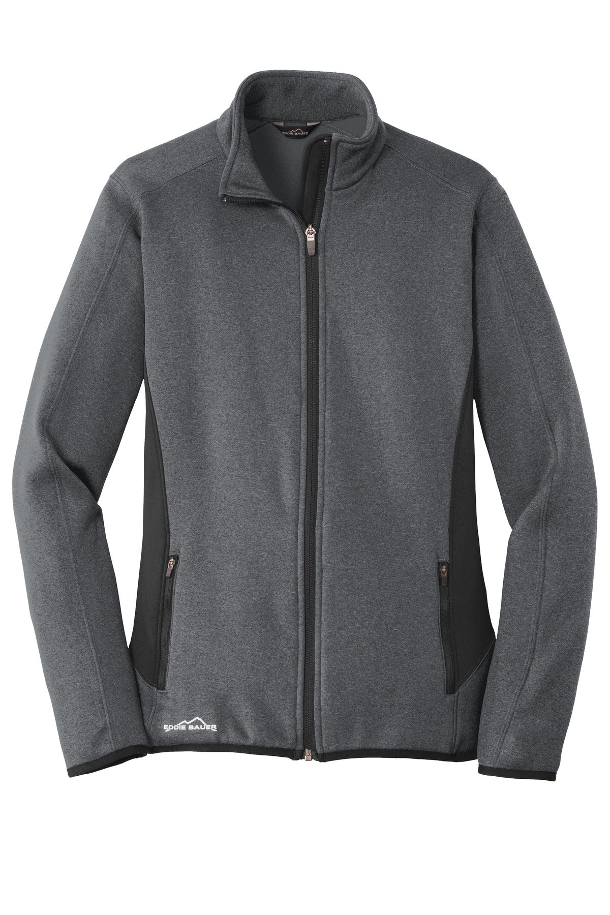 Eddie Bauer Women's Full-Zip Heather Stretch Fleece Jacket. EB239 Corporate Apparel Jackets & Vests