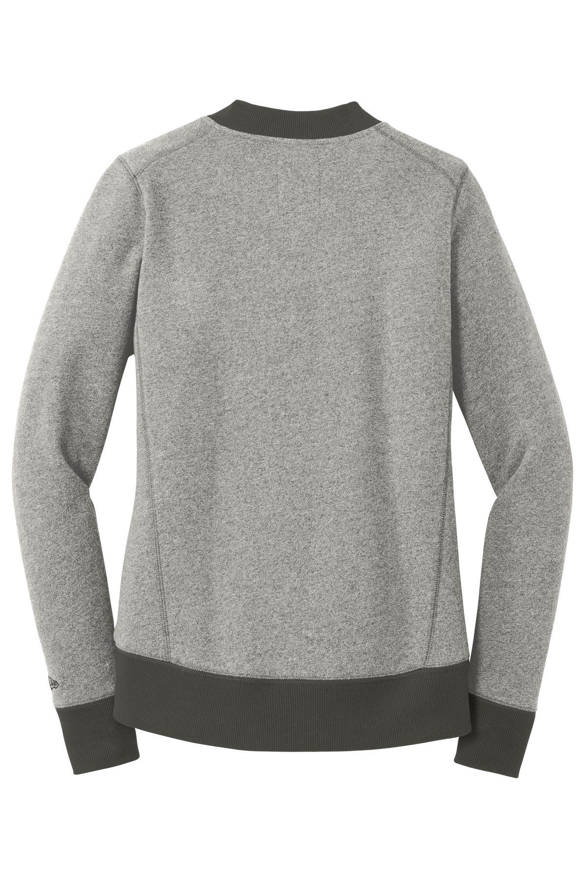 New Era Women's French Terry Baseball Full-Zip. LNEA503 Corporate Apparel Sweatshirts & Fleece