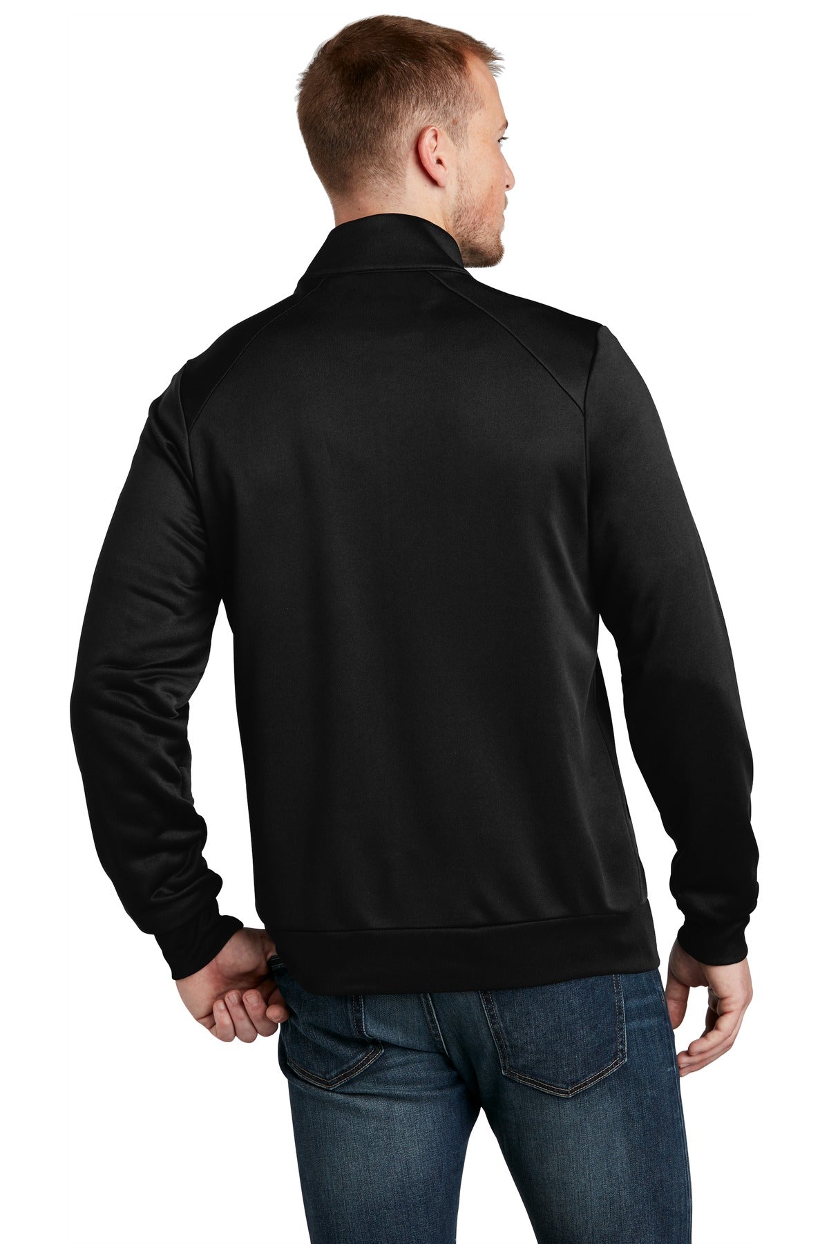 New Era Men's Performance Terry Full-Zip. NEA530 Corporate Apparel Sweatshirts & Fleece