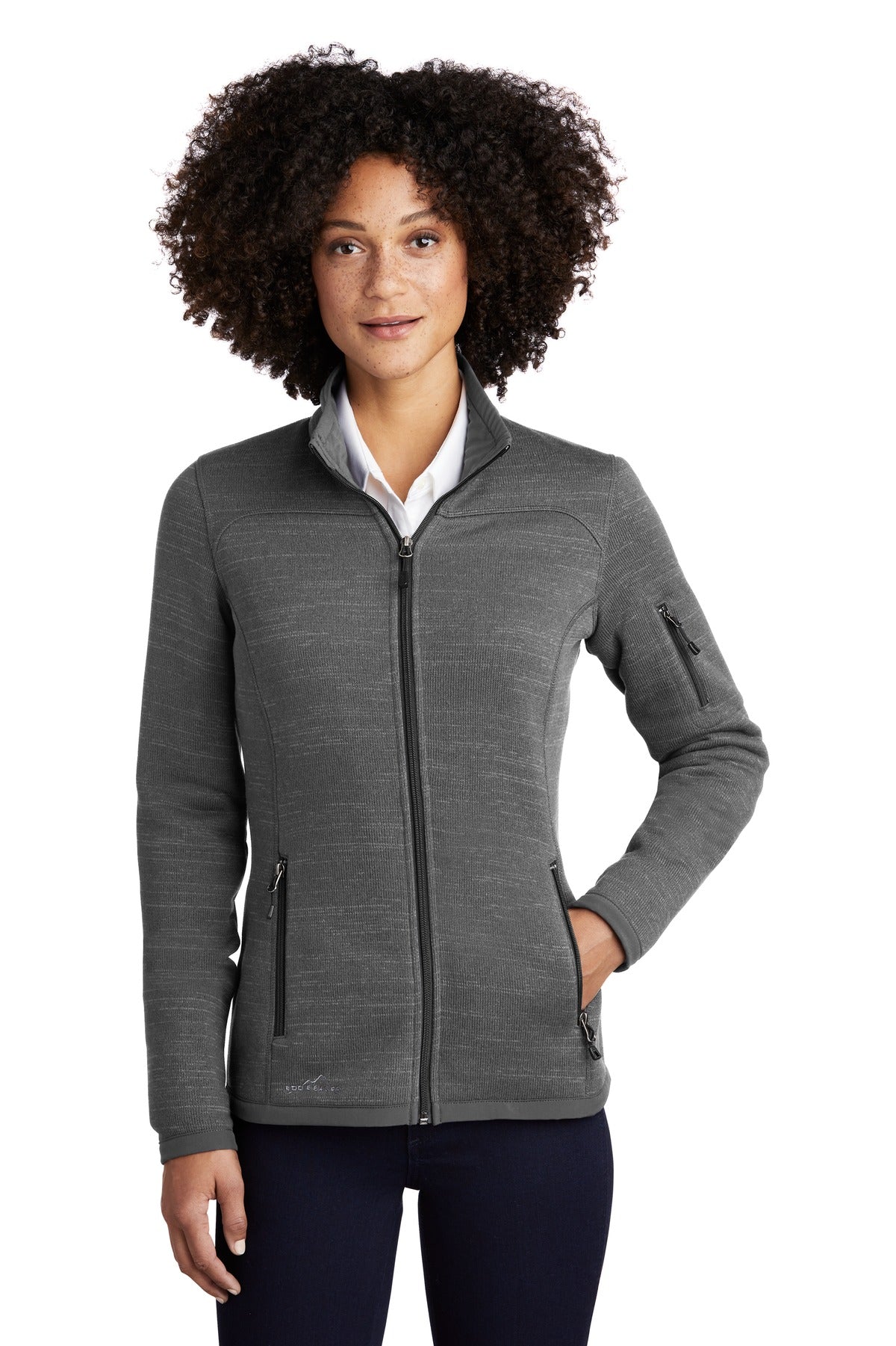Eddie Bauer Women's Sweater Fleece Full-Zip. EB251 Corporate Apparel Sweatshirts & Fleece