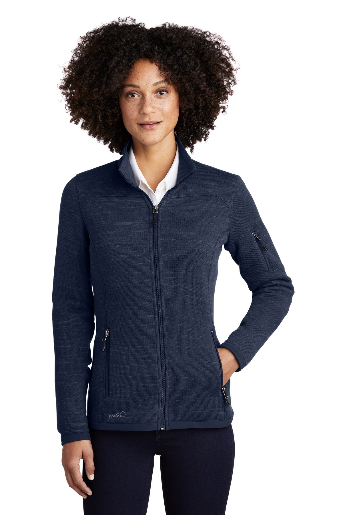 Eddie Bauer Women's Sweater Fleece Full-Zip. EB251 Corporate Apparel Sweatshirts & Fleece