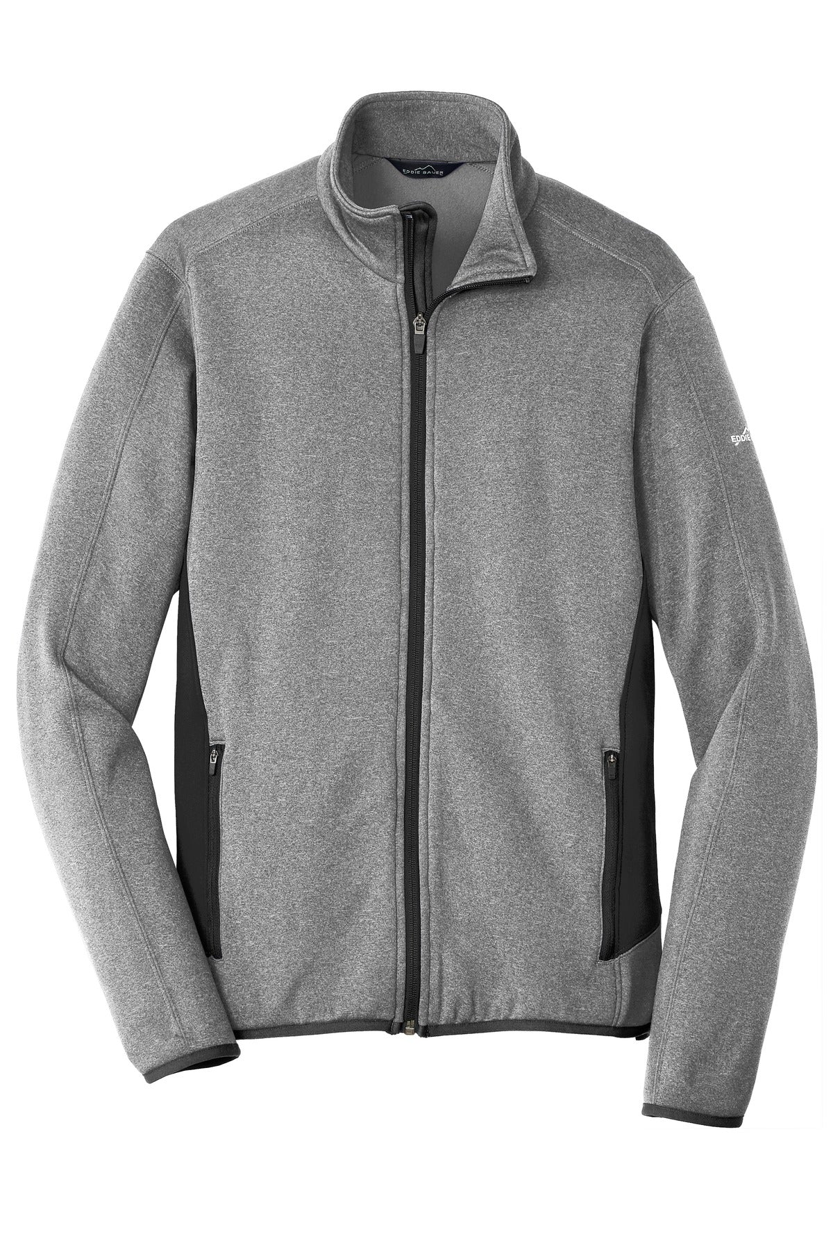 Eddie Bauer Men's Full-Zip Heather Stretch Fleece Jacket. EB238 Corporate Apparel Jackets & Vests