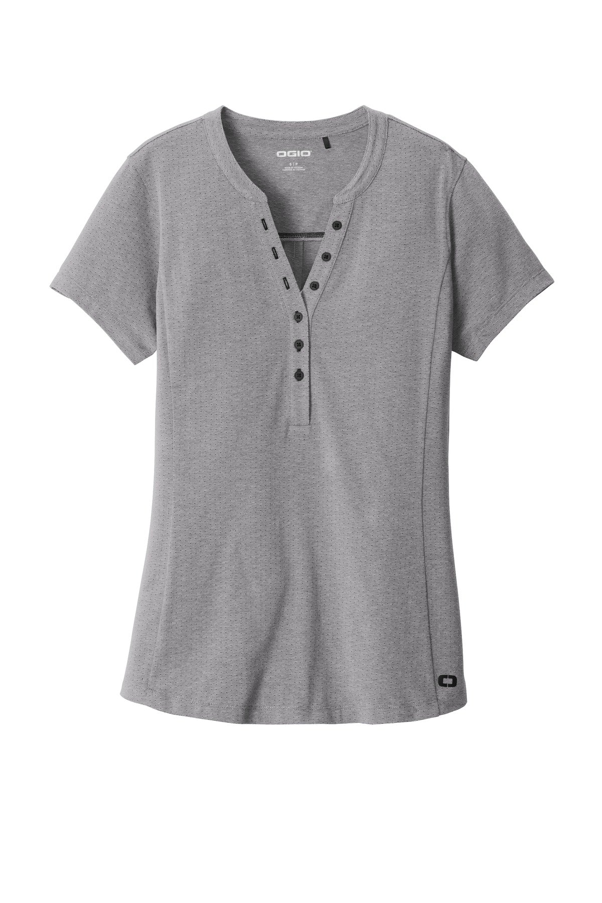 OGIO Women's Tread Henley. LOG136 Corporate Apparel Shirts & Tops
